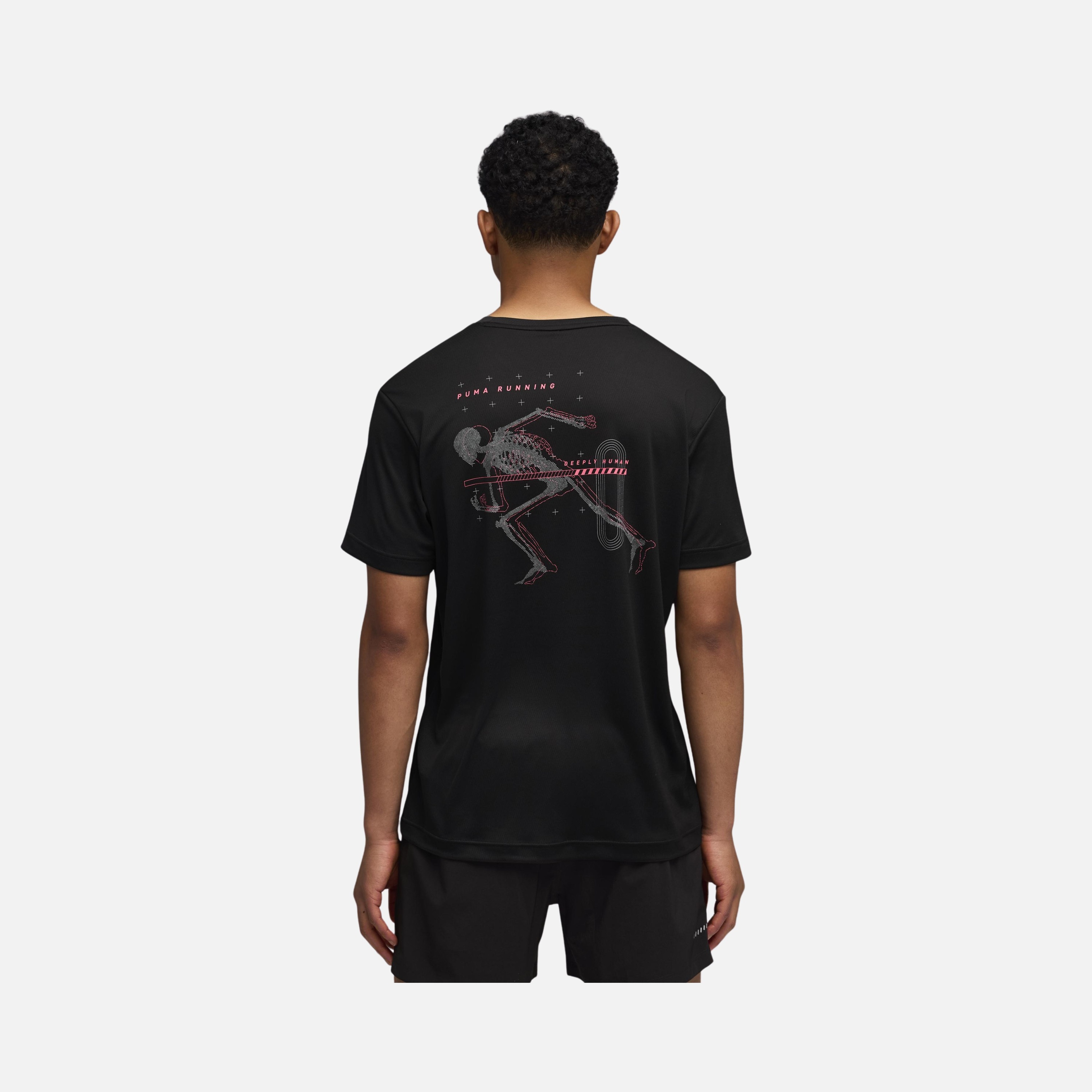 Puma Run Illustration Graphic Erkek Tişört