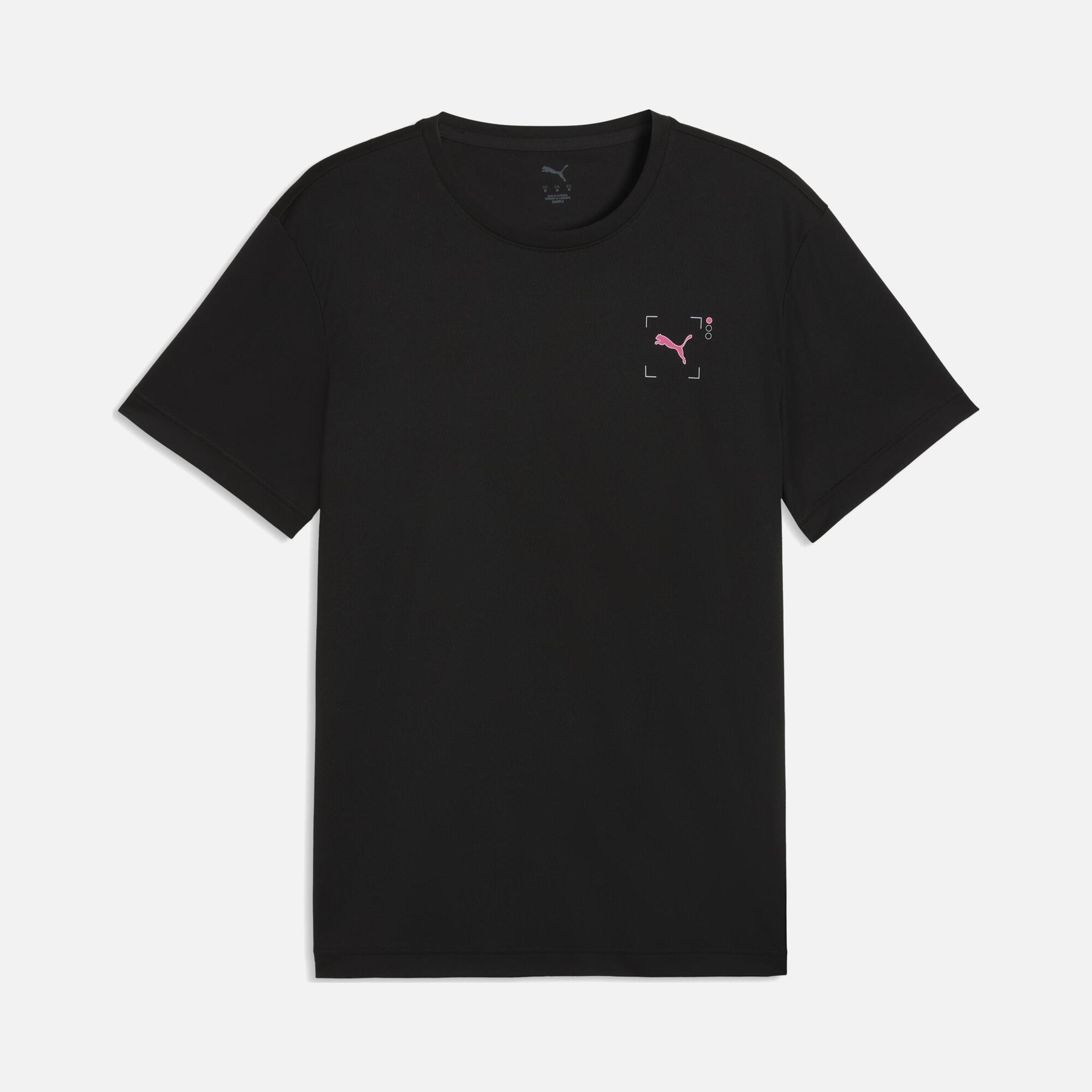 Puma Run Illustration Graphic Erkek Tişört