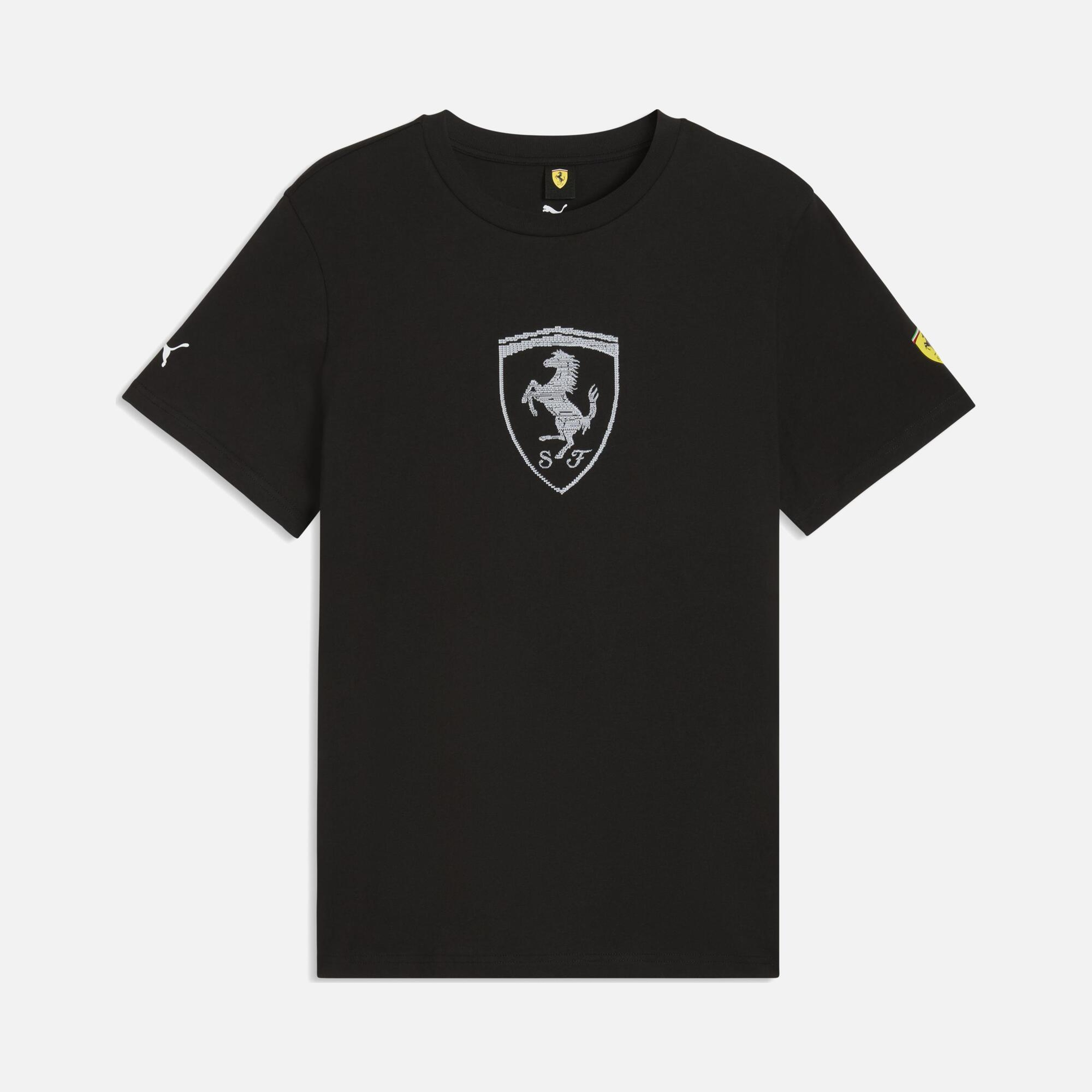 Puma Scuderia Ferrari Tonal Shield Erkek Tişört