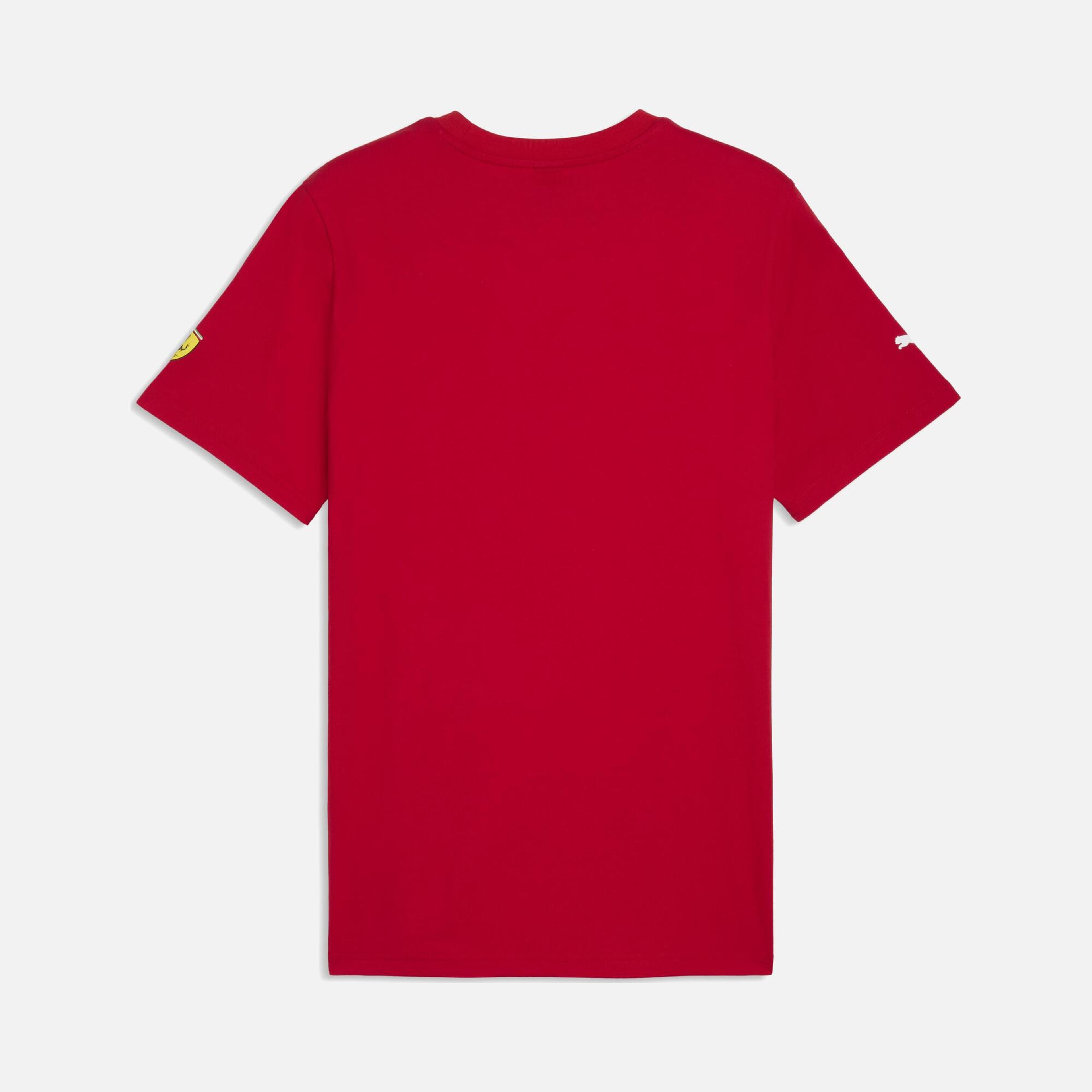 Puma Scuderia Ferrari Tonal Shield Erkek Tişört
