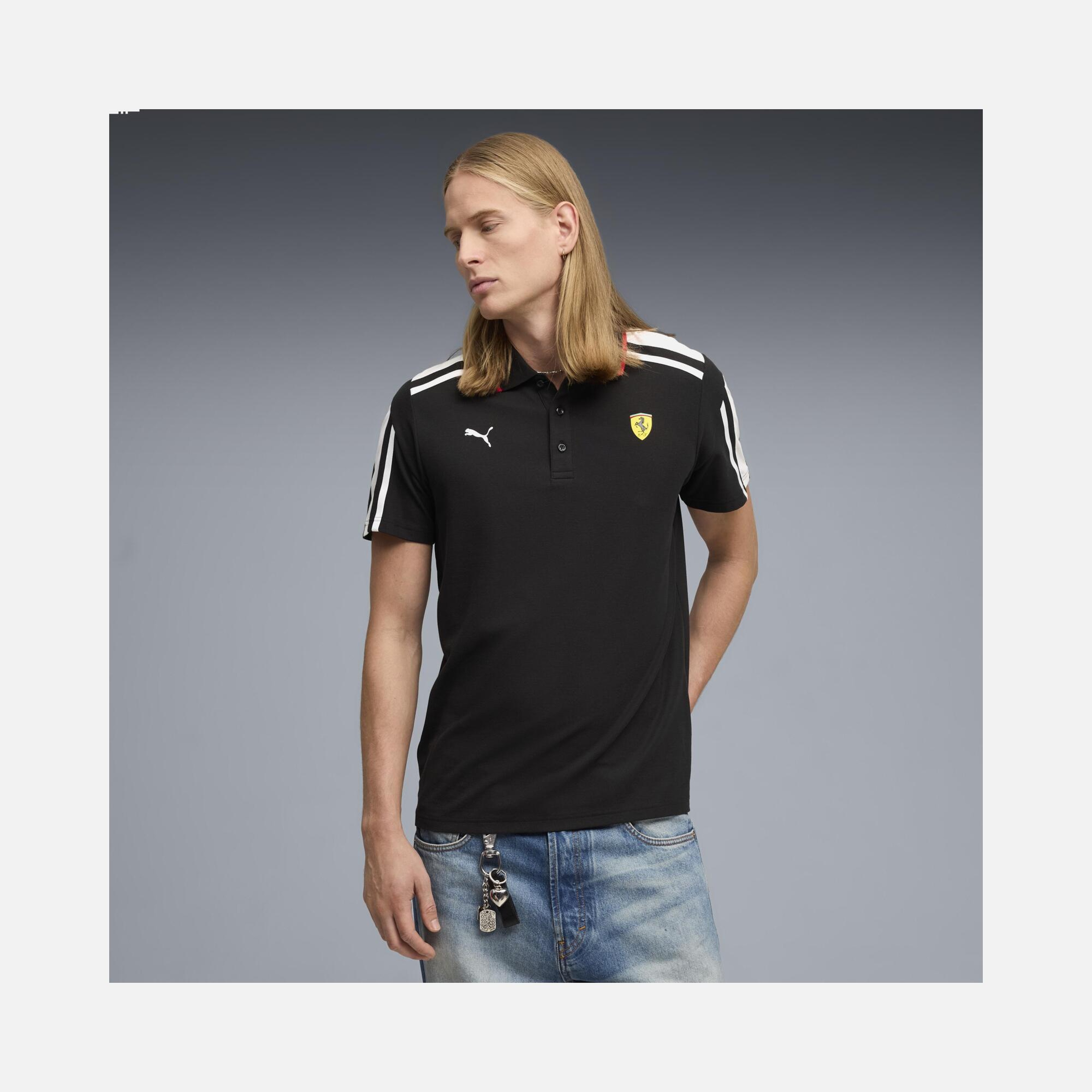 Puma Scuderia Ferrari Mt7 Polo Erkek Tişört