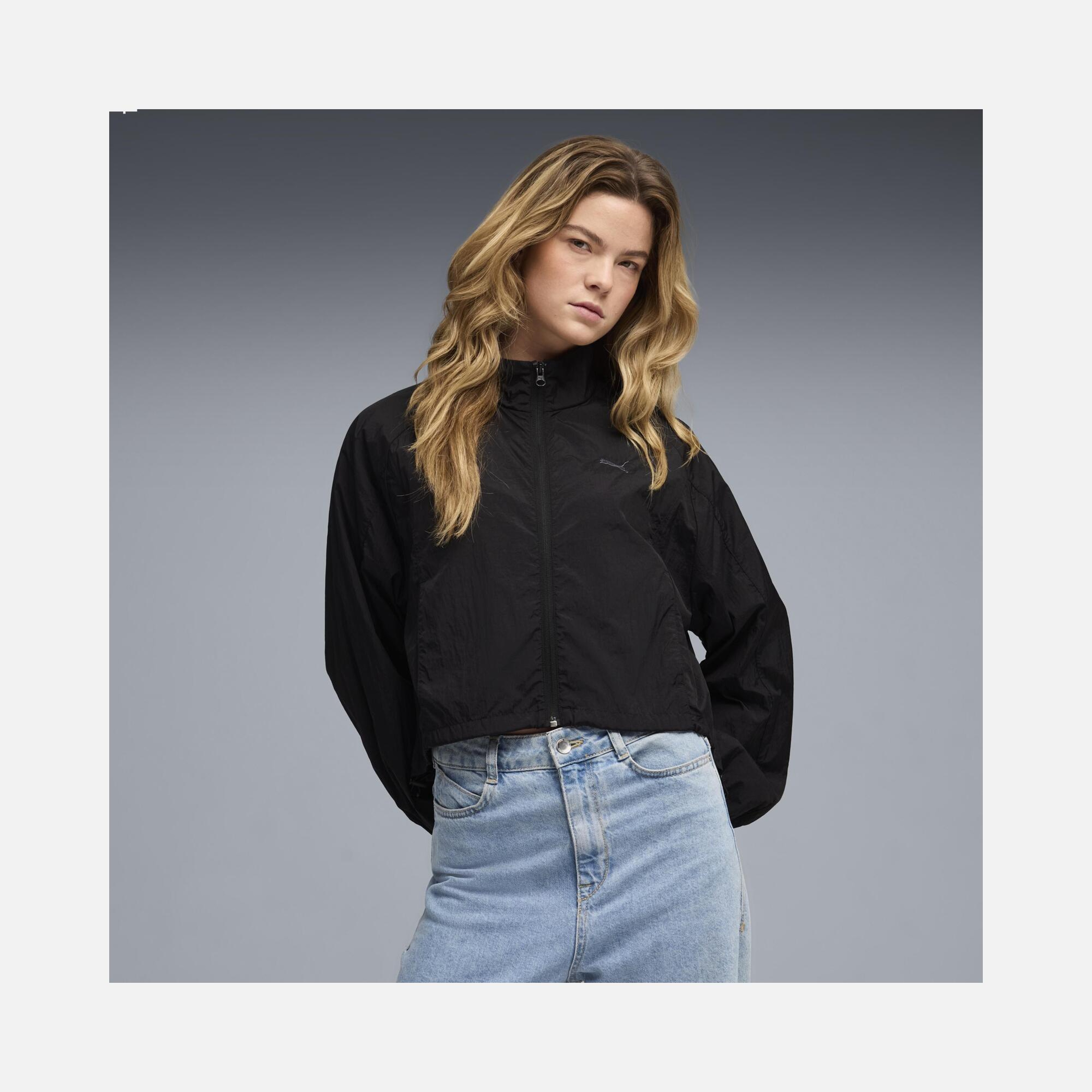 Puma Her Relaxed Full Zip Woven Kadın Ceket