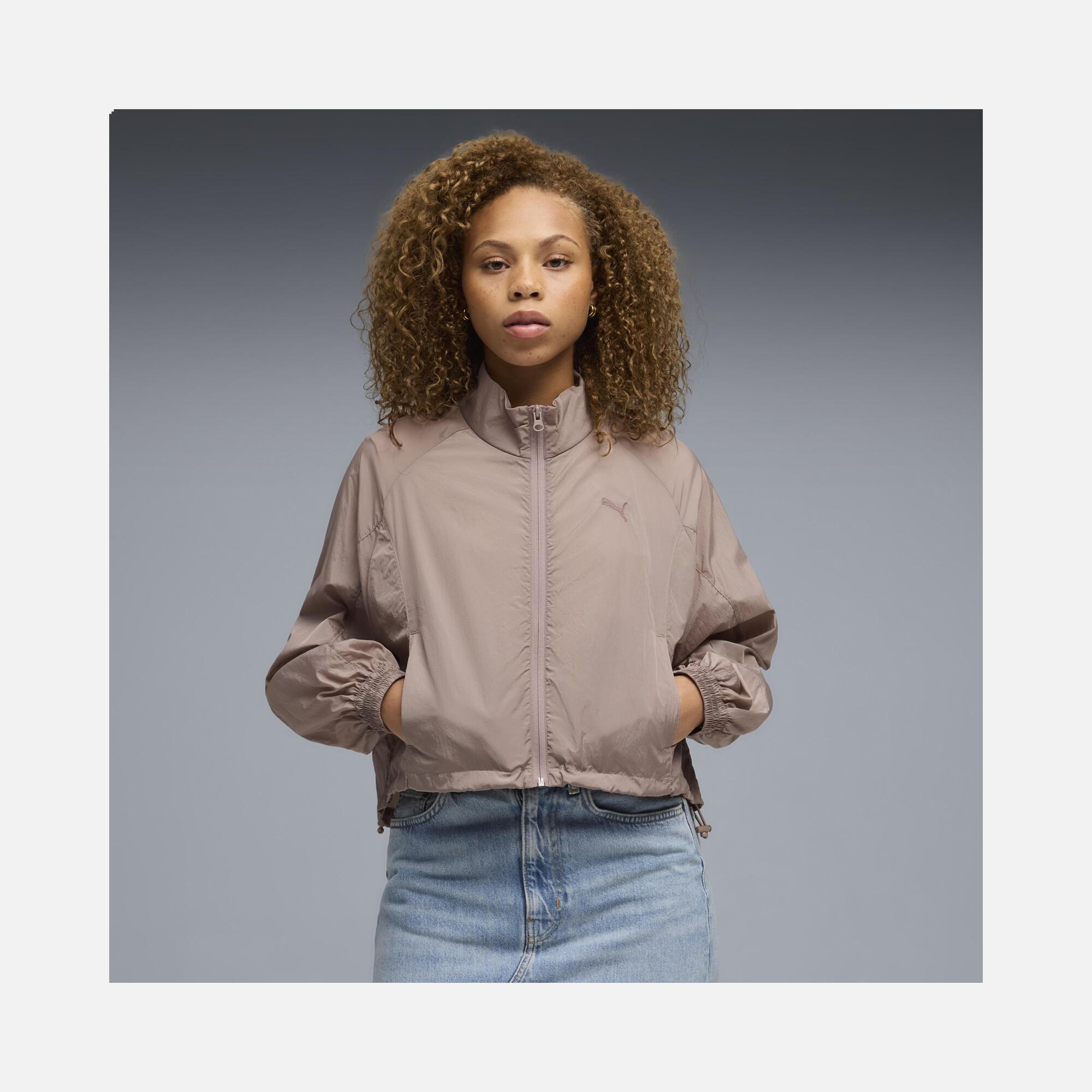 Puma Her Relaxed Full Zip Woven Kadın Ceket