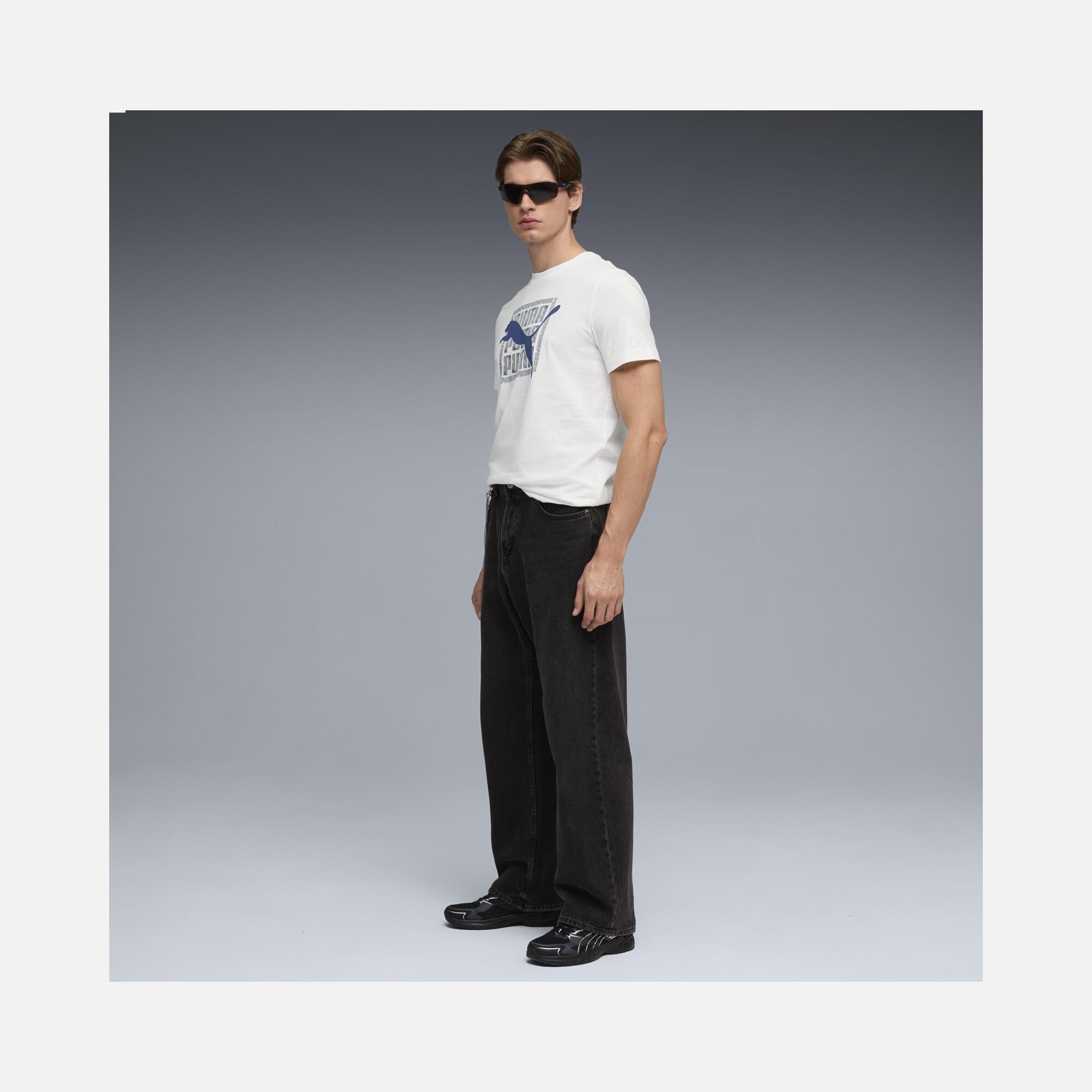 Puma SS26 Graphic Erkek Tişört