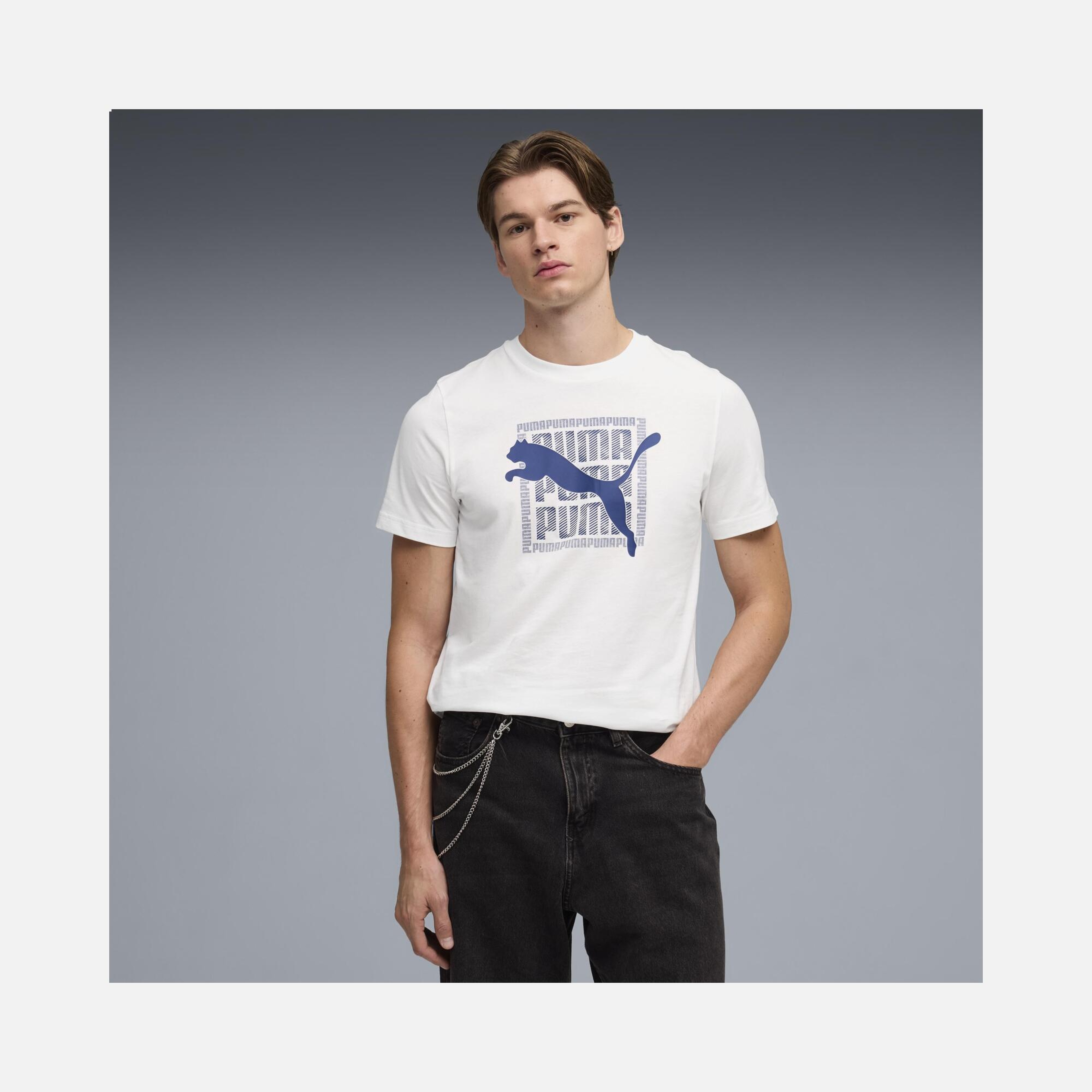 Puma SS26 Graphic Erkek Tişört