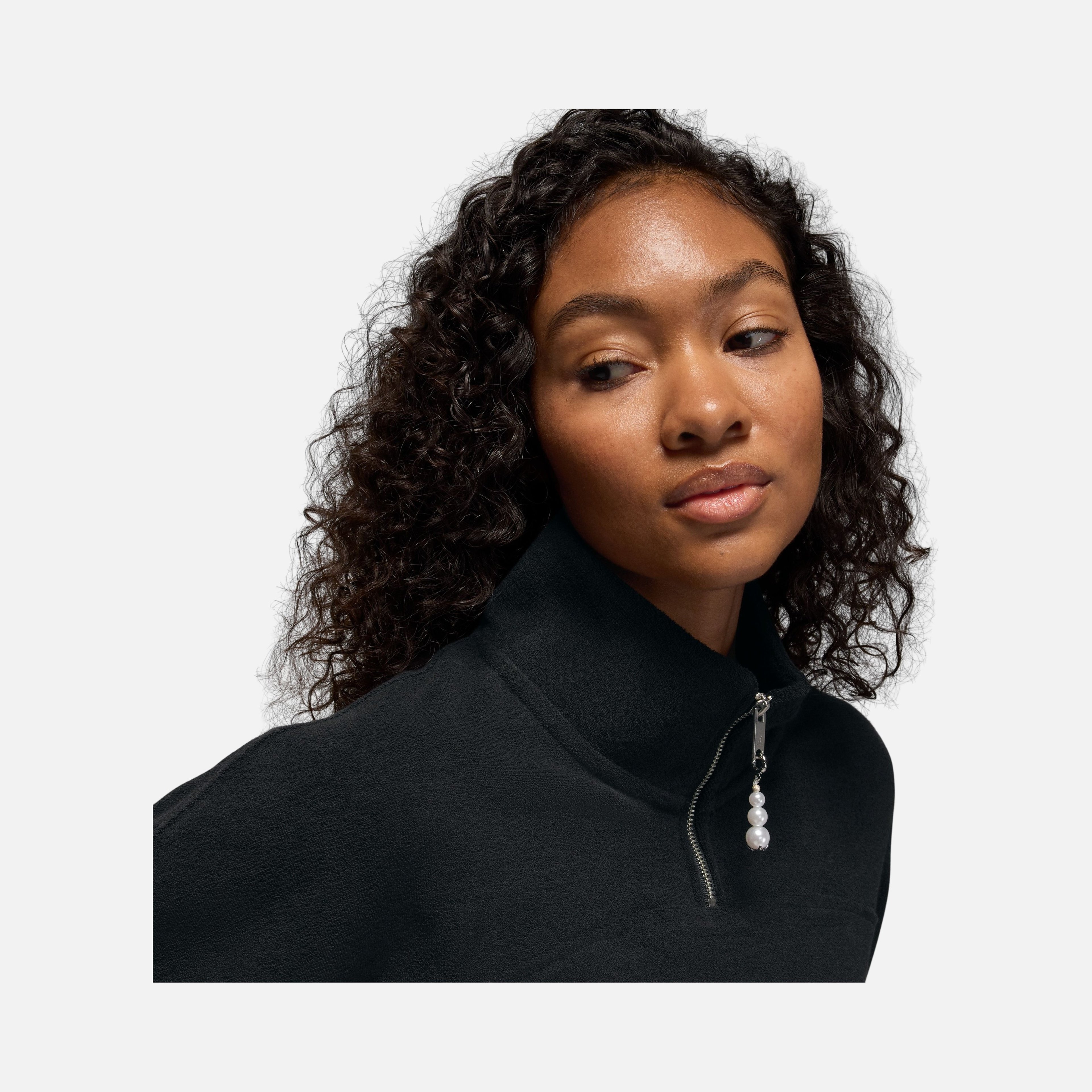 Nike Jordan Flt Flc Qz Ssnl Kadın Sweatshirt