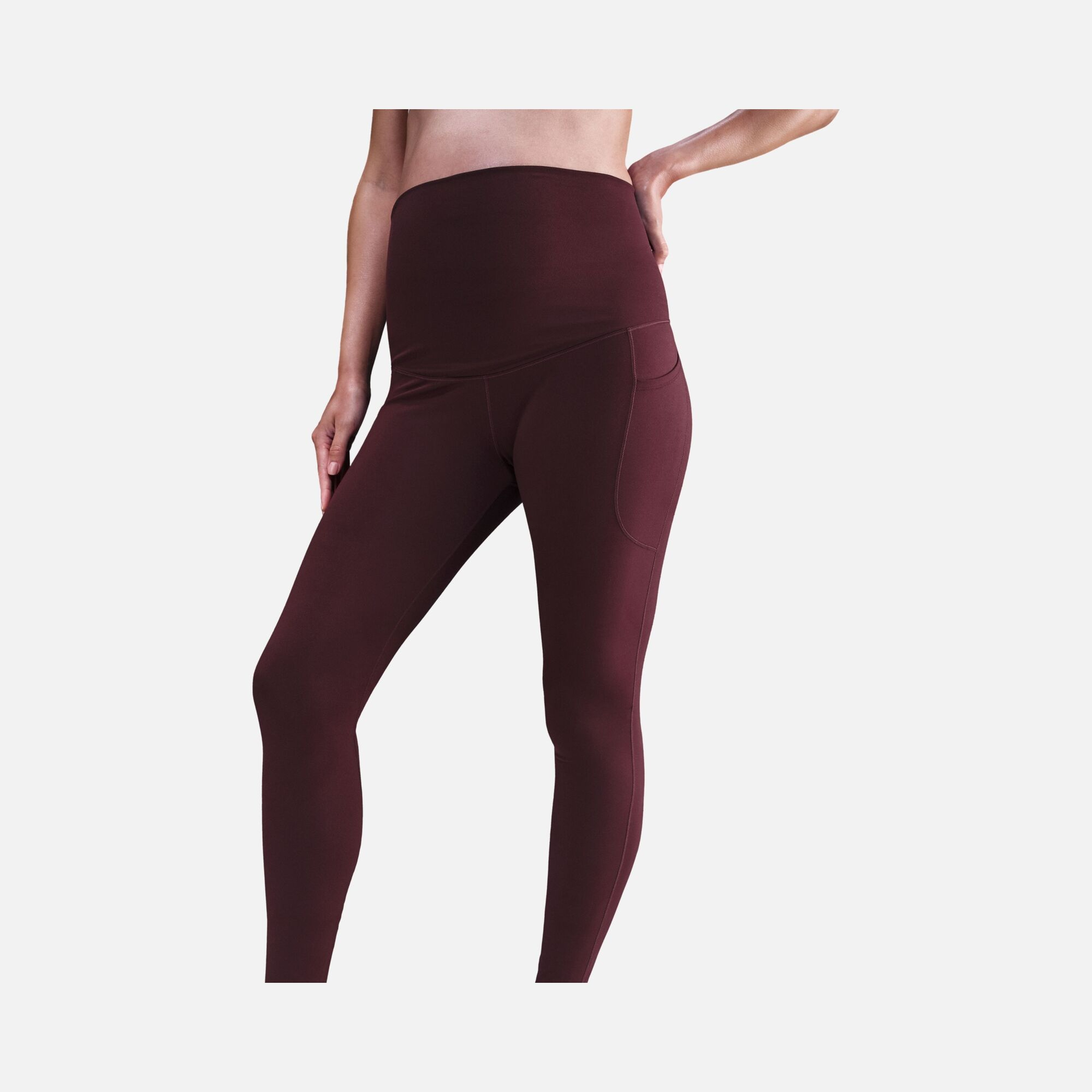 Nike One Dri-Fit High-Waisted 7/8 With Pockets Training (Maternity) Kadın Tayt