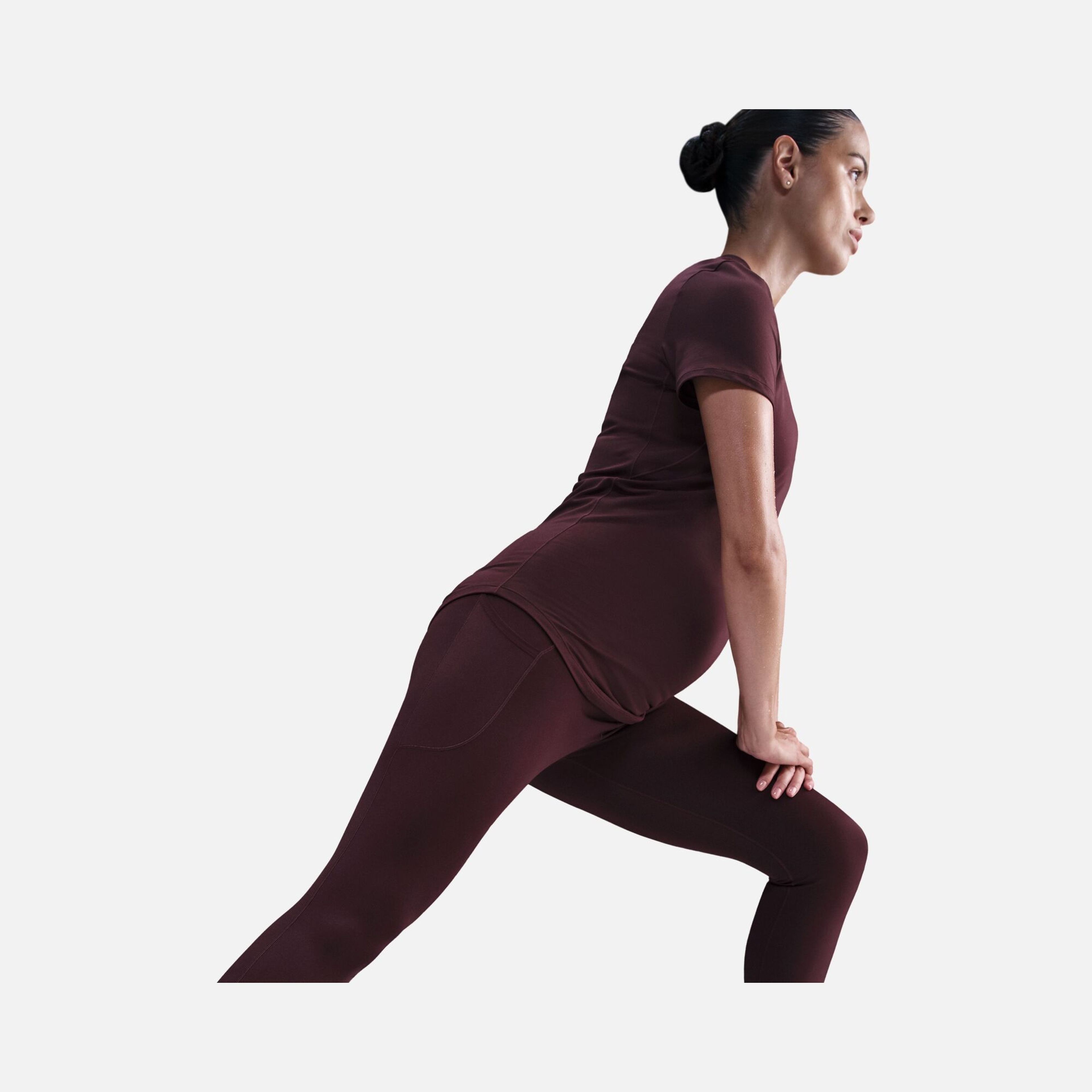 Nike One Dri-Fit High-Waisted 7/8 With Pockets Training (Maternity) Kadın Tayt