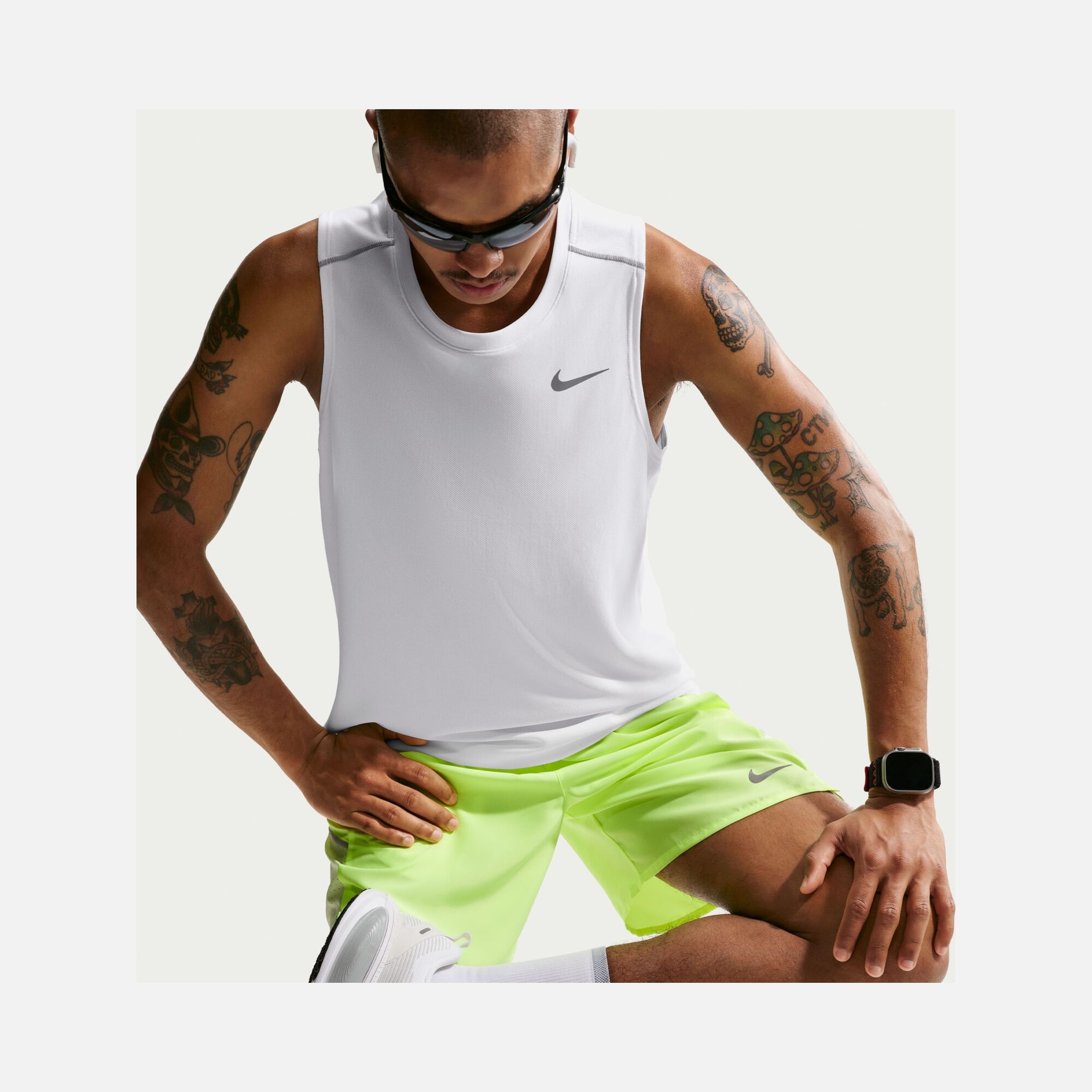 Nike Dri-Fit Miler Tank Top Erkek Tişört