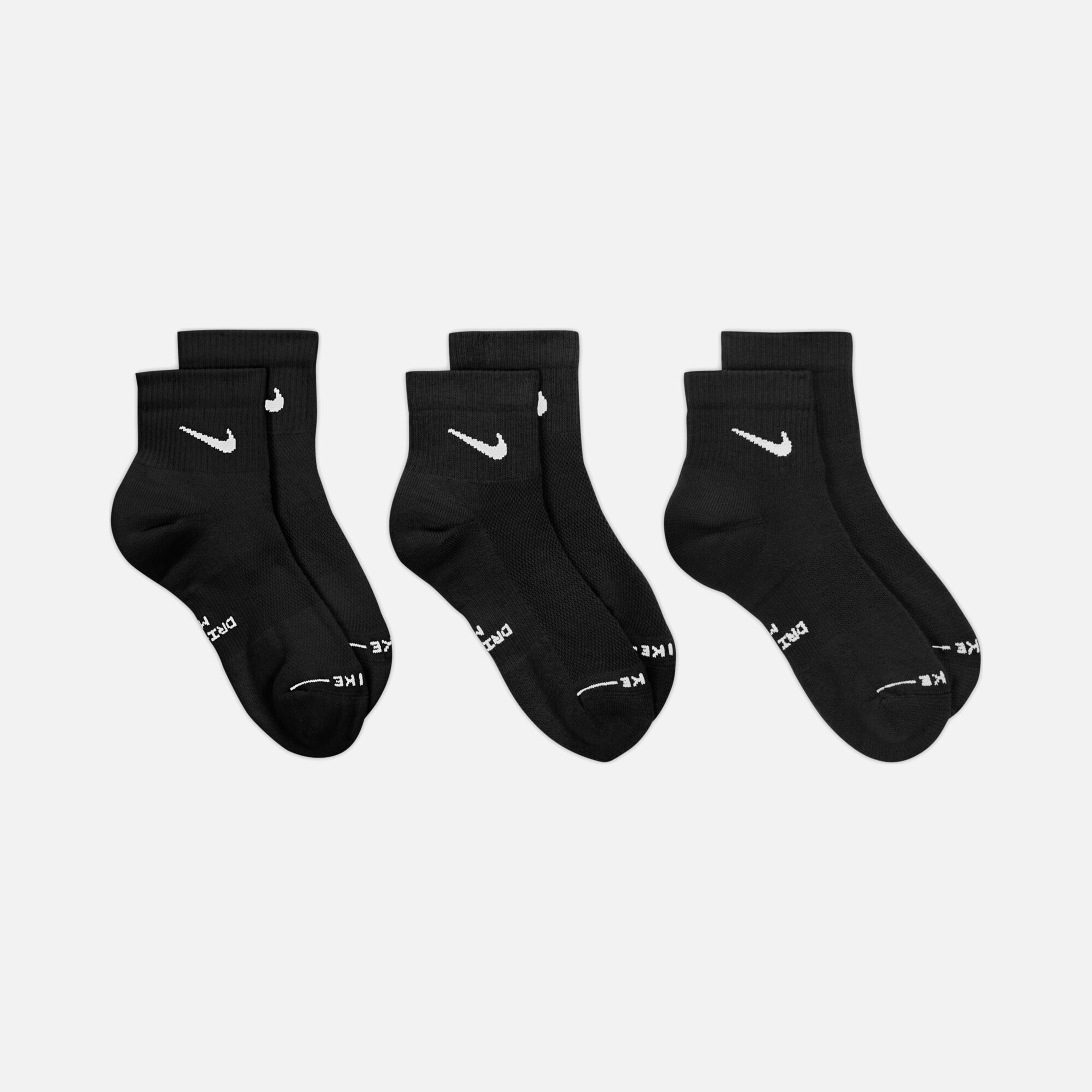 Nike Everyday Elevated Ankle (3 Pairs) Erkek Çorap