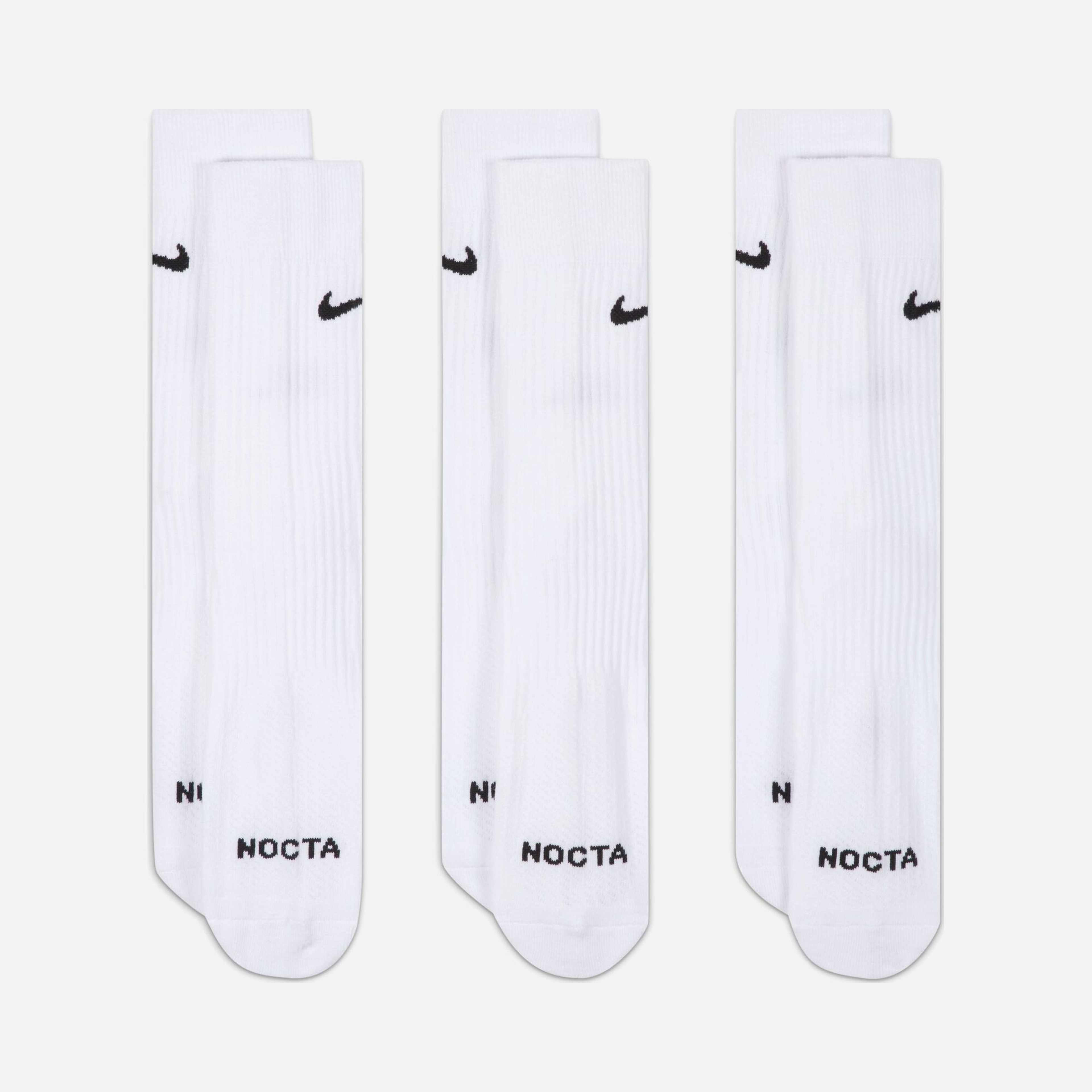 Nike Nocta Crew 3 Pairs Erkek Çorap