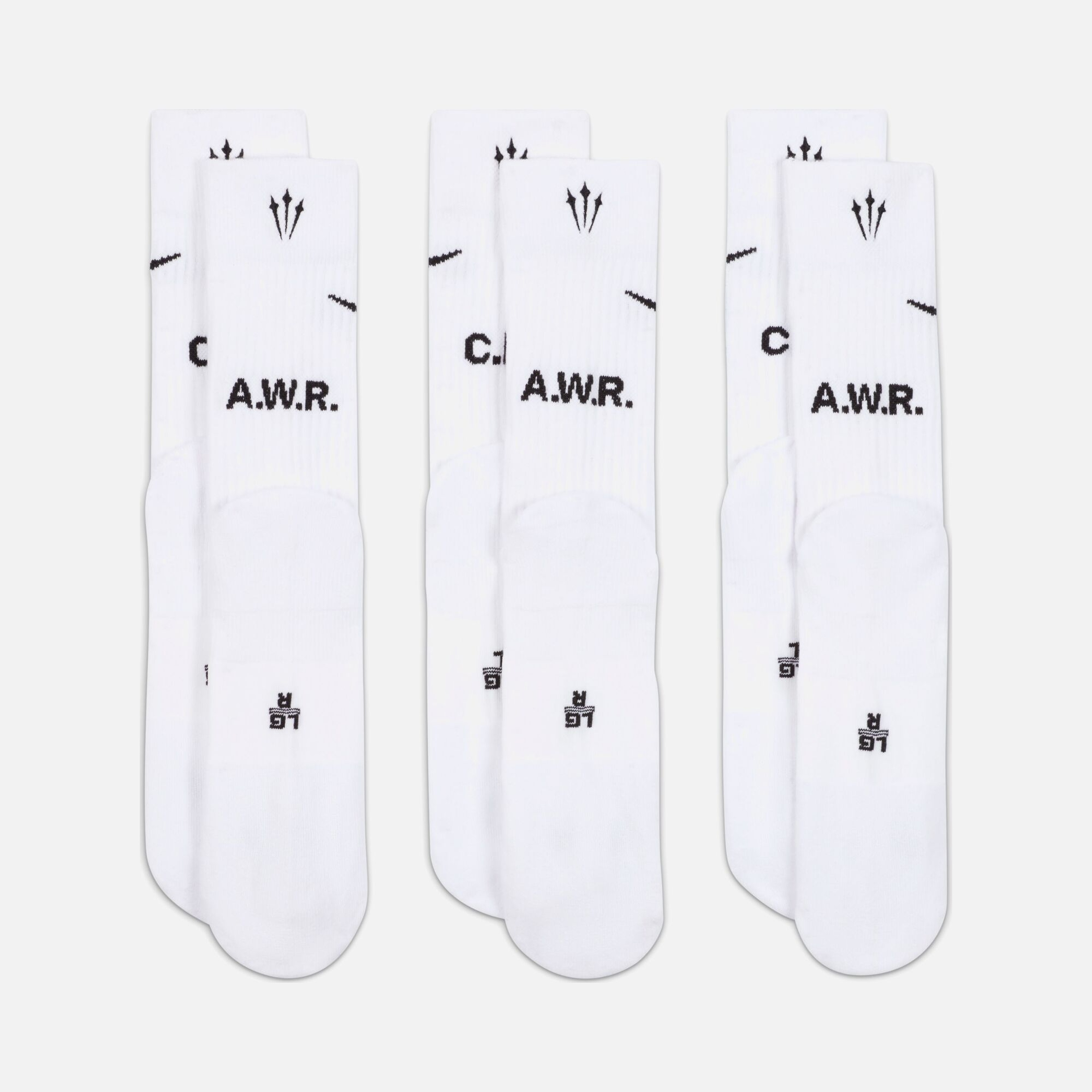 Nike Nocta Crew 3 Pairs Erkek Çorap
