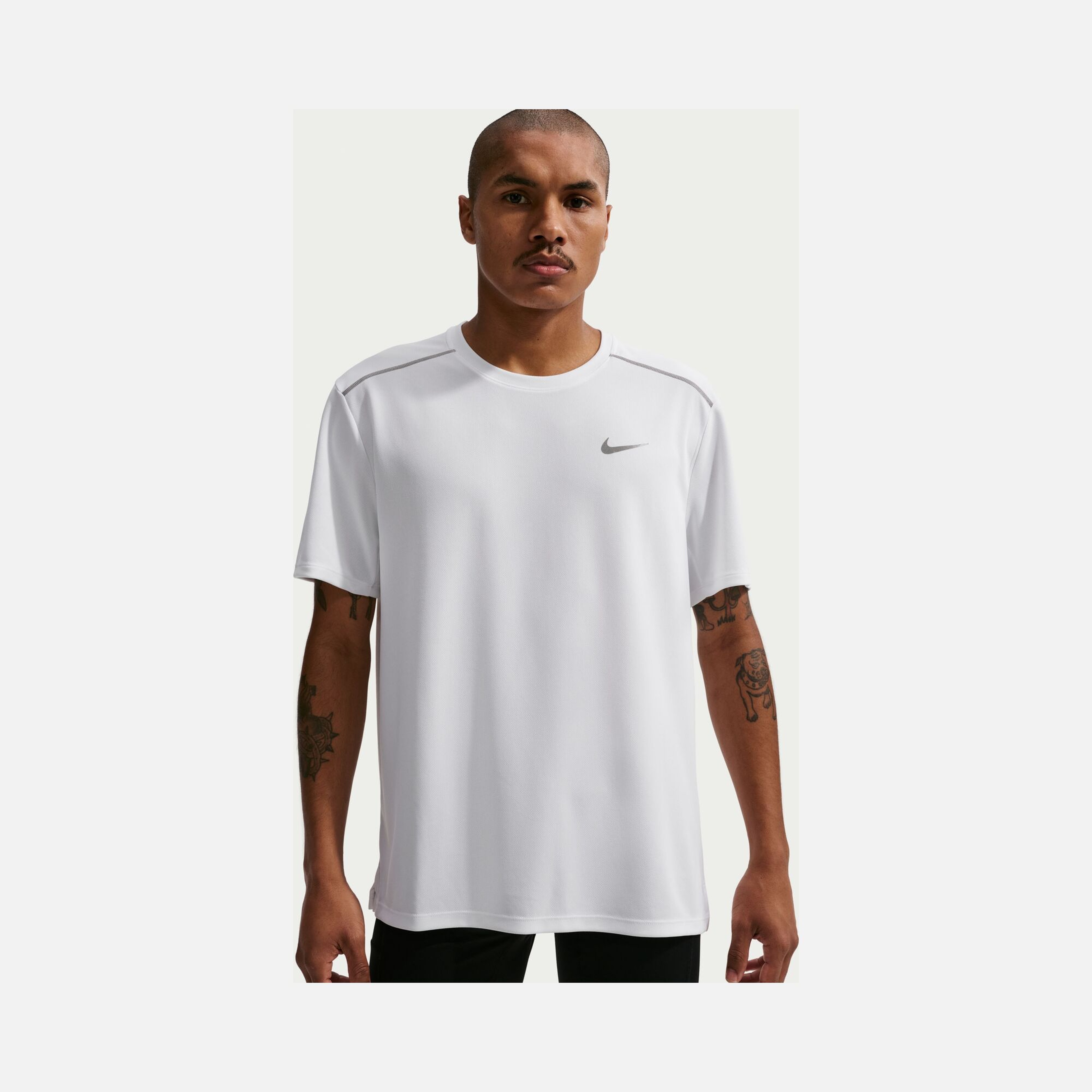 Nike Miler Dri-FIT UV-Protection Short-Sleeve Erkek Tişört
