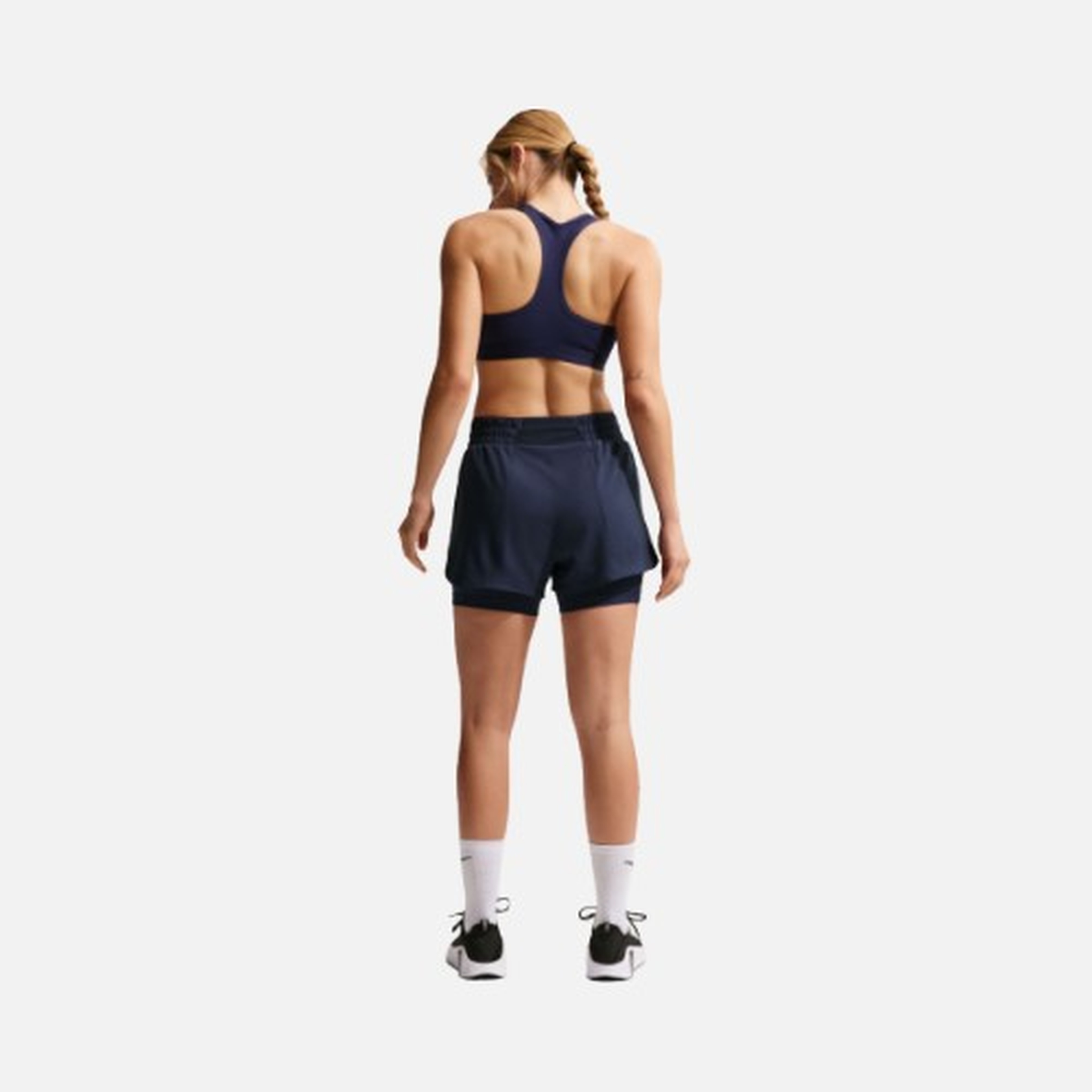 Nike Dri-Fit One High-Waisted 3" 2-in-1 Training Kadın Şort