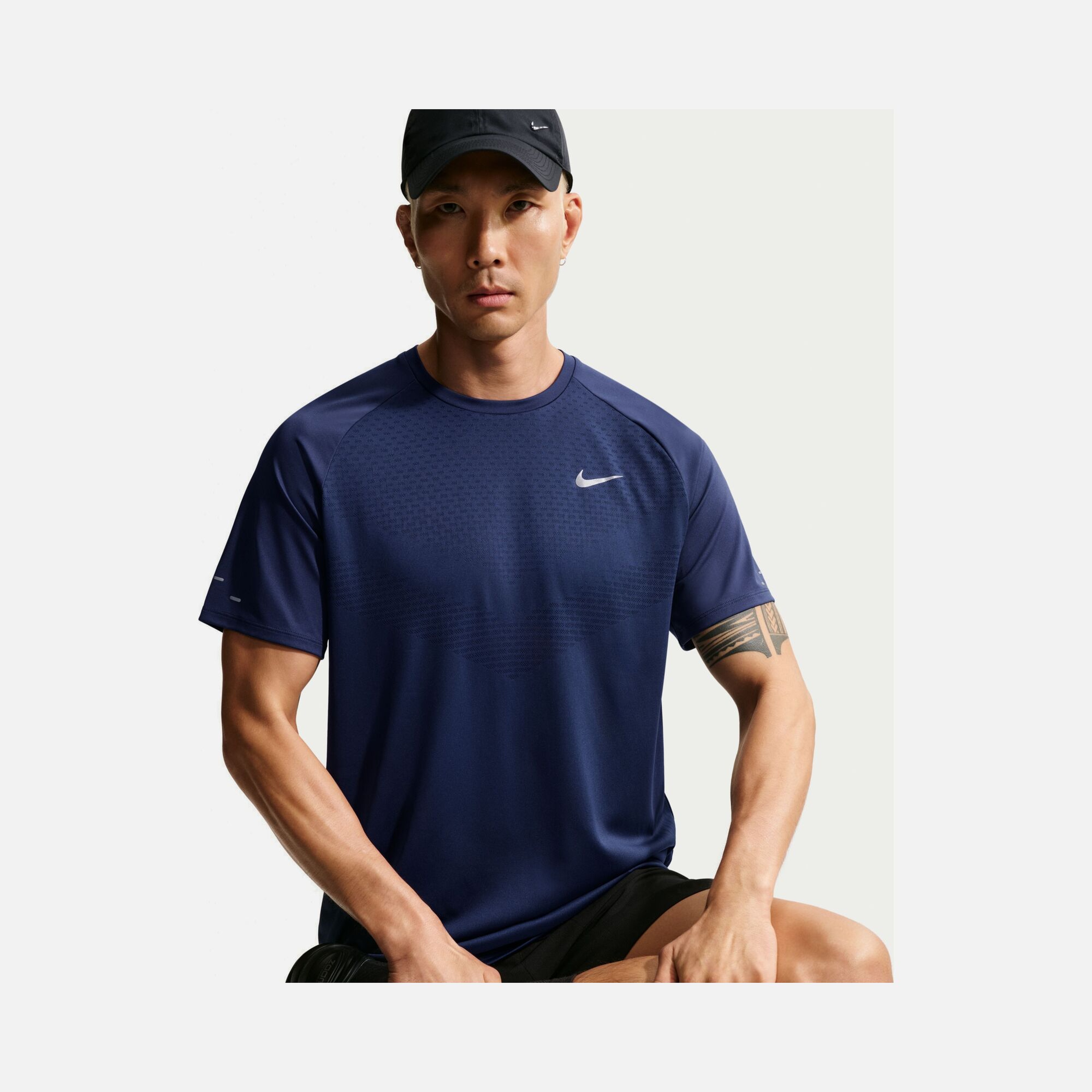 Nike Dri-Fit ADV Stride Running Short-Sleeve Erkek Tişört