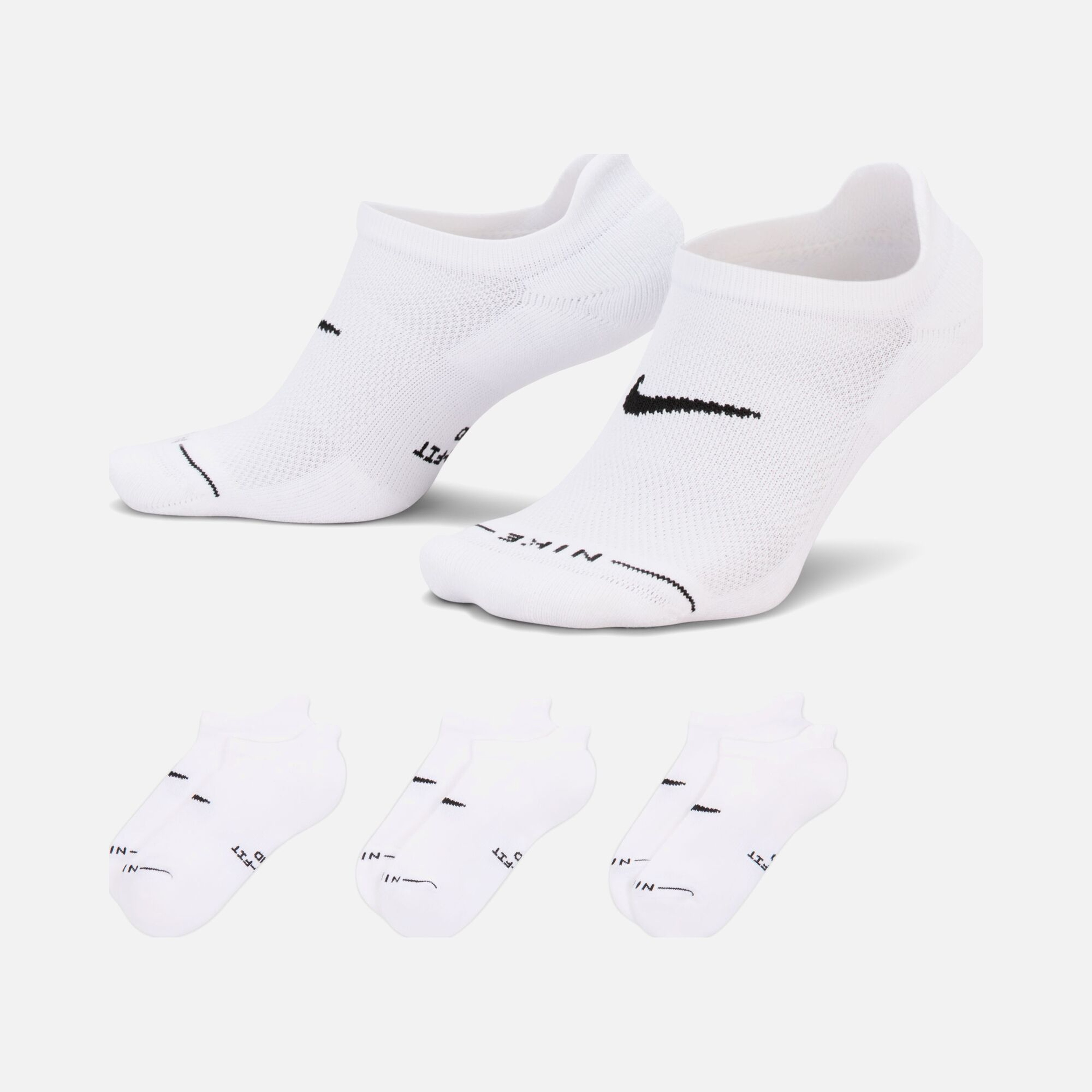 Nike Everyday Elevated No-Show Erkek Çorap