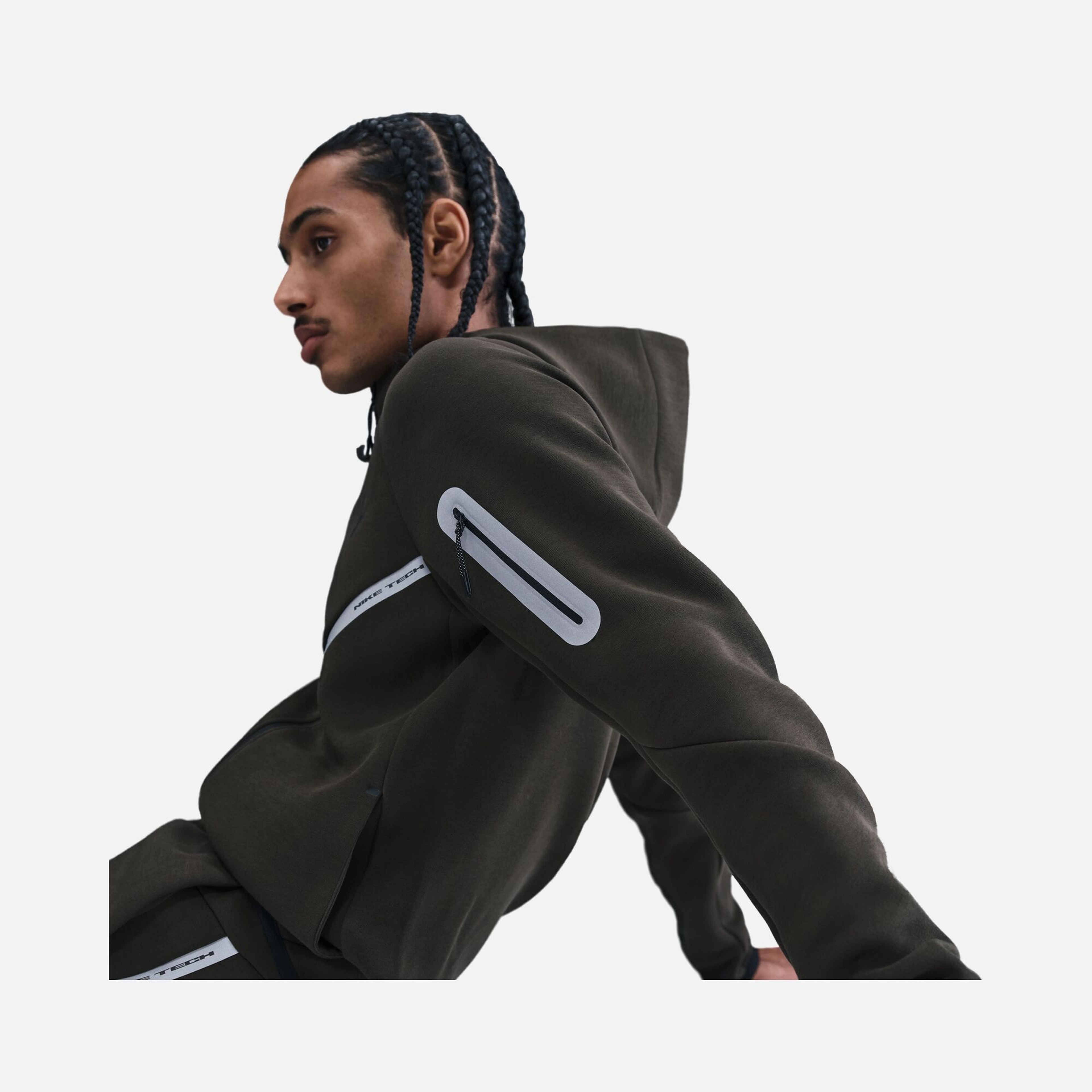 Nike Tech Fleece Wr Fz Jkt Reflec Erkek Ceket