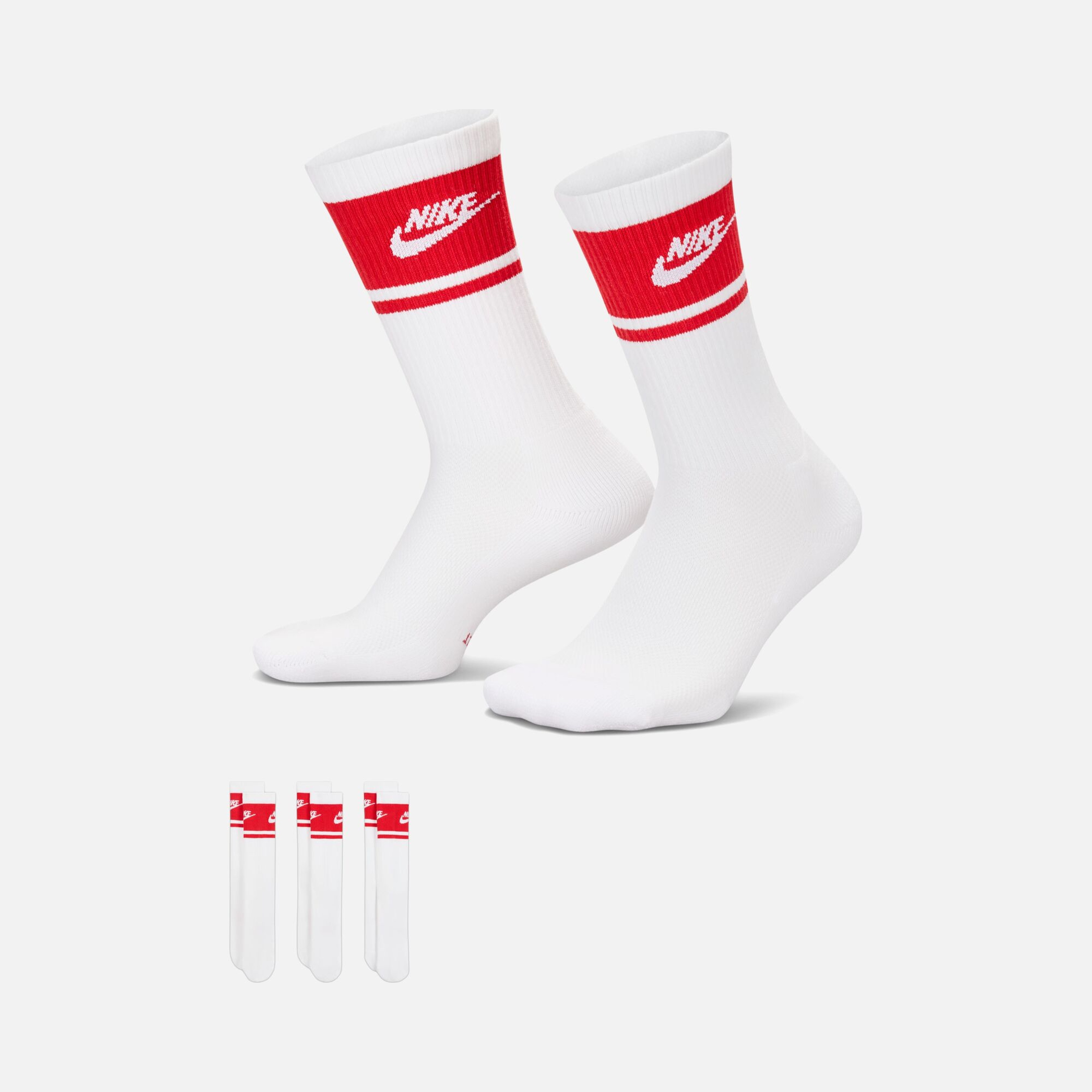 Nike Everyday Elevated Crew 3 Pair Çorap