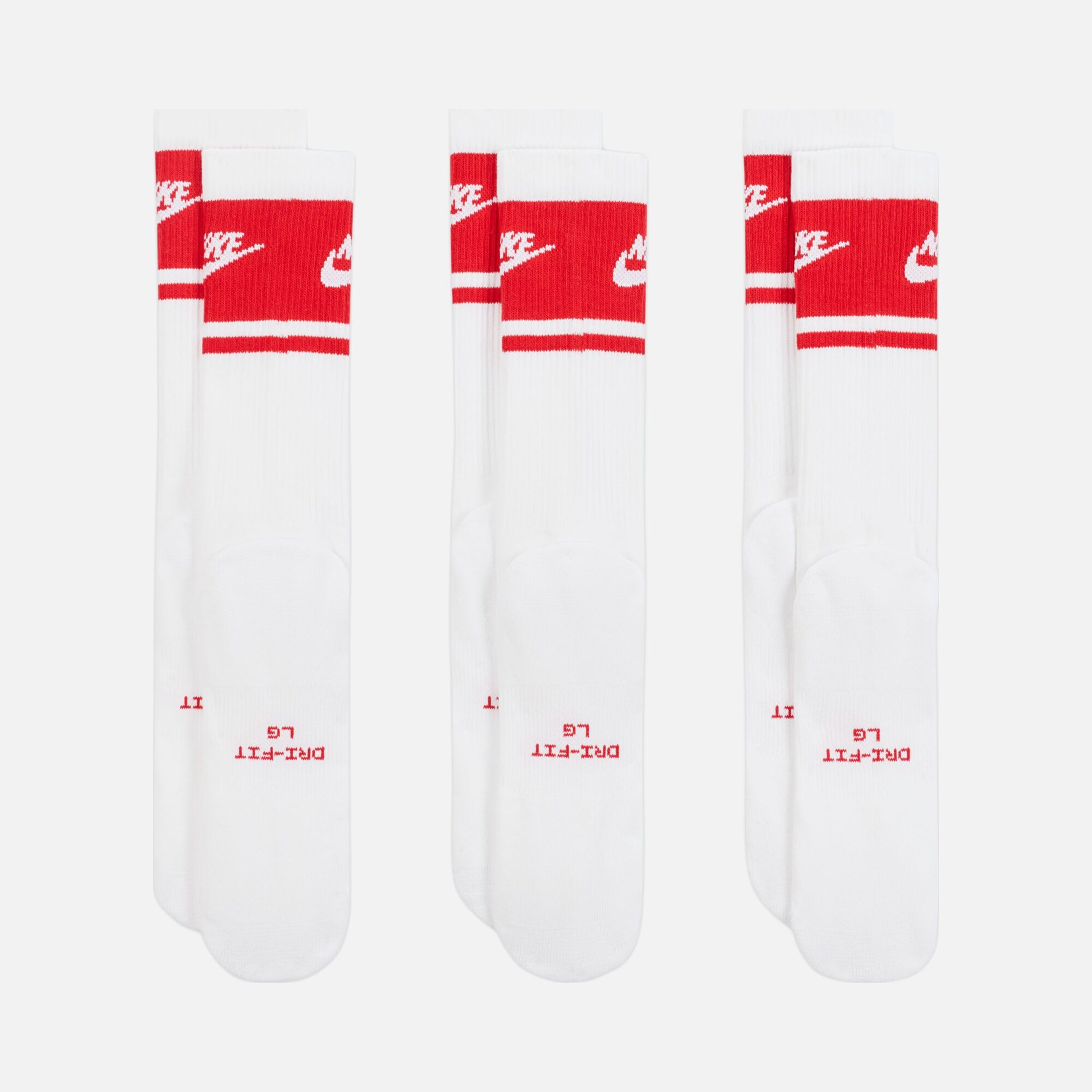 Nike Everyday Elevated Crew 3 Pair Çorap