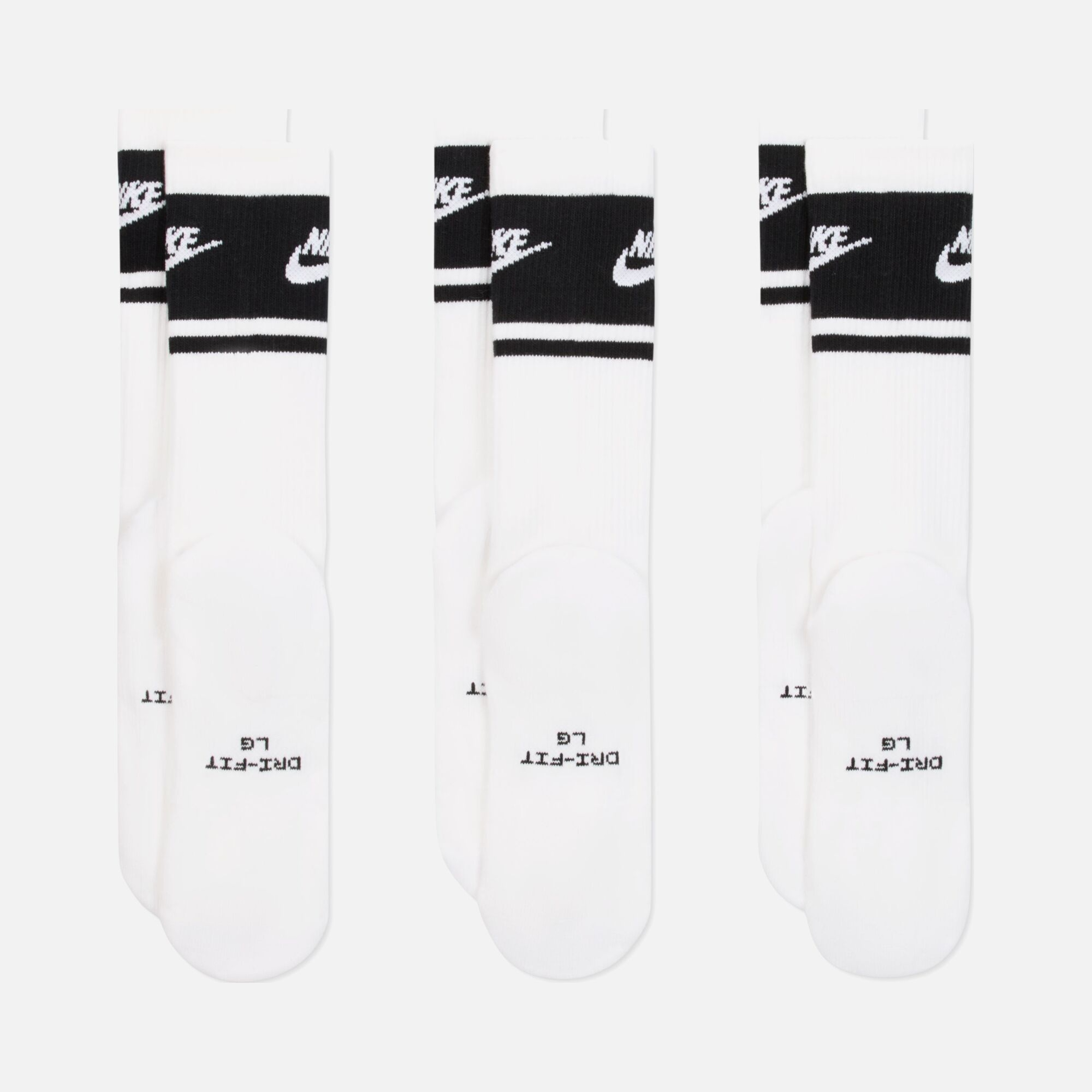 Nike Everyday Elevated Crew 3 Pair Çorap