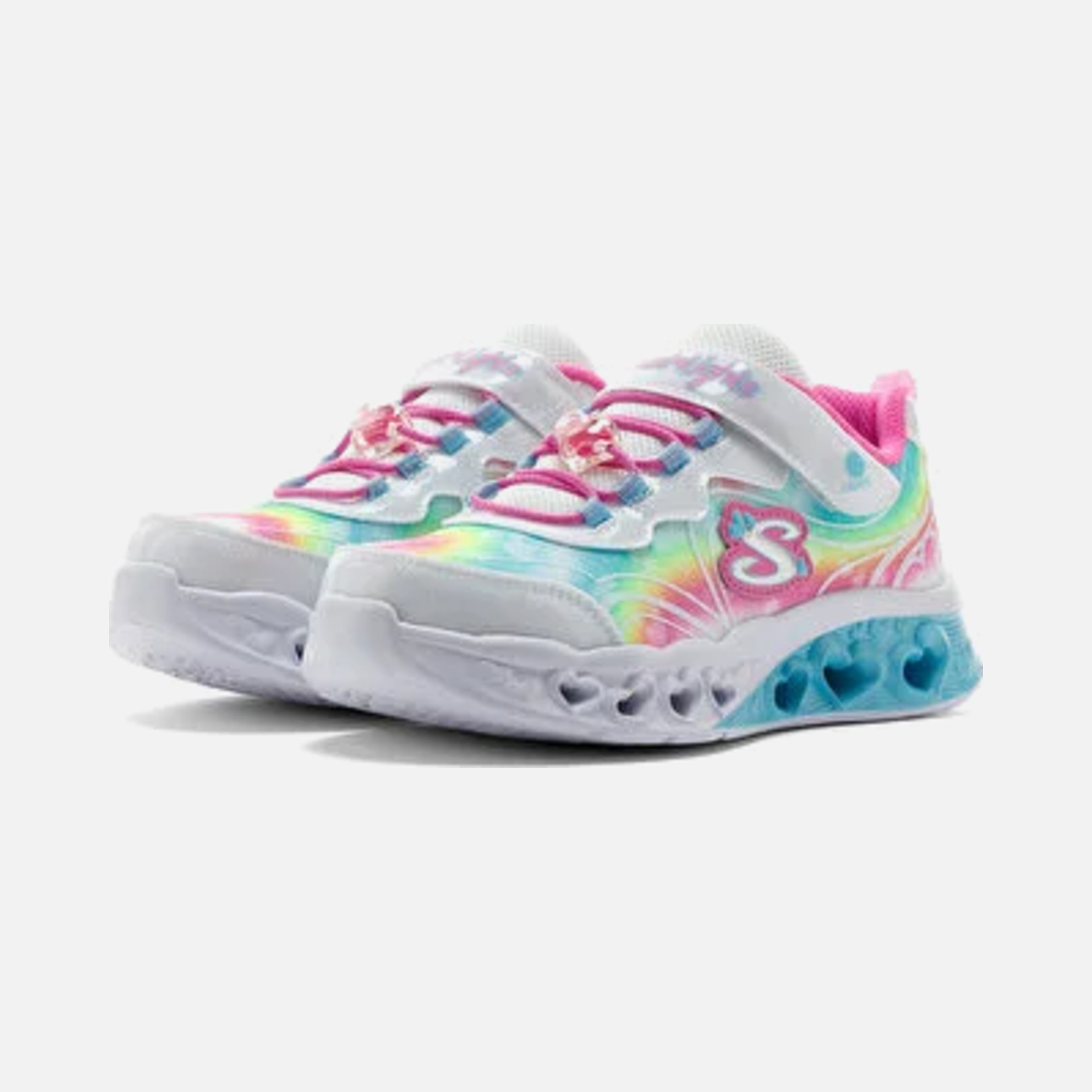 Skechers Flutter Heart Li̇ghts - Groovy Swi̇rl Çocuk Spor Ayakkabı