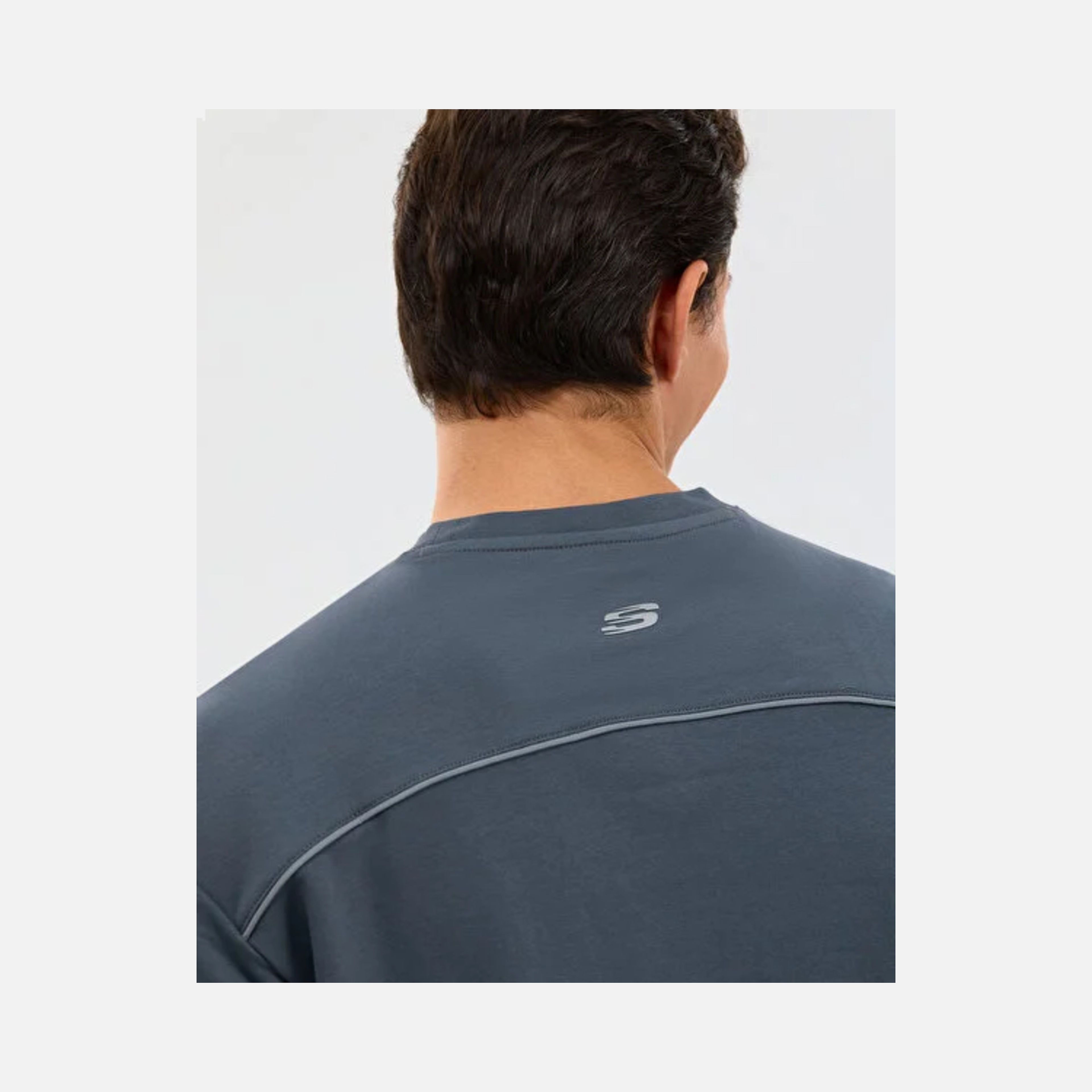 Skechers Graphic Tee Reflect Logo Oversize Erkek Tişört