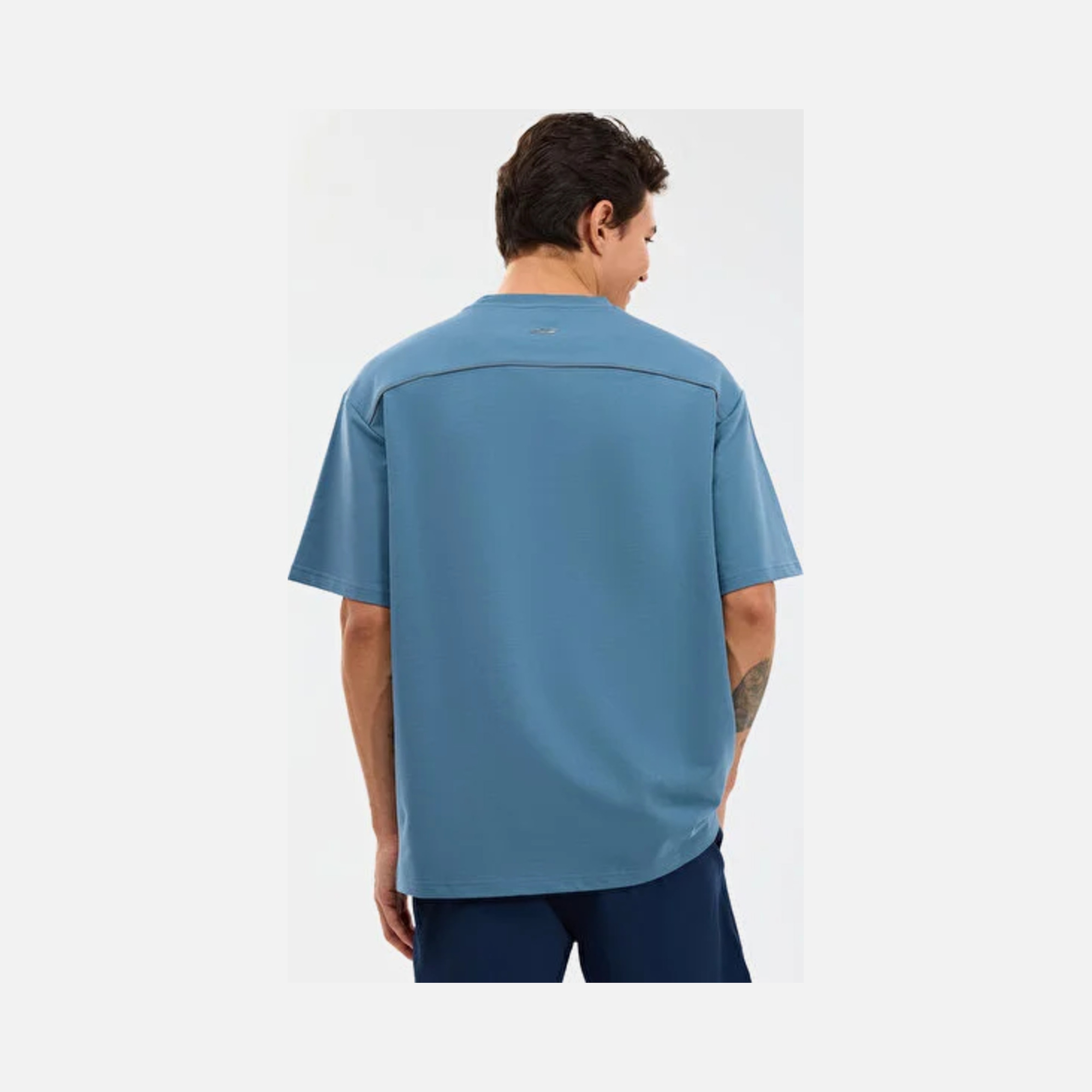 Skechers Graphic Tee Reflect Logo Oversize Erkek Tişört