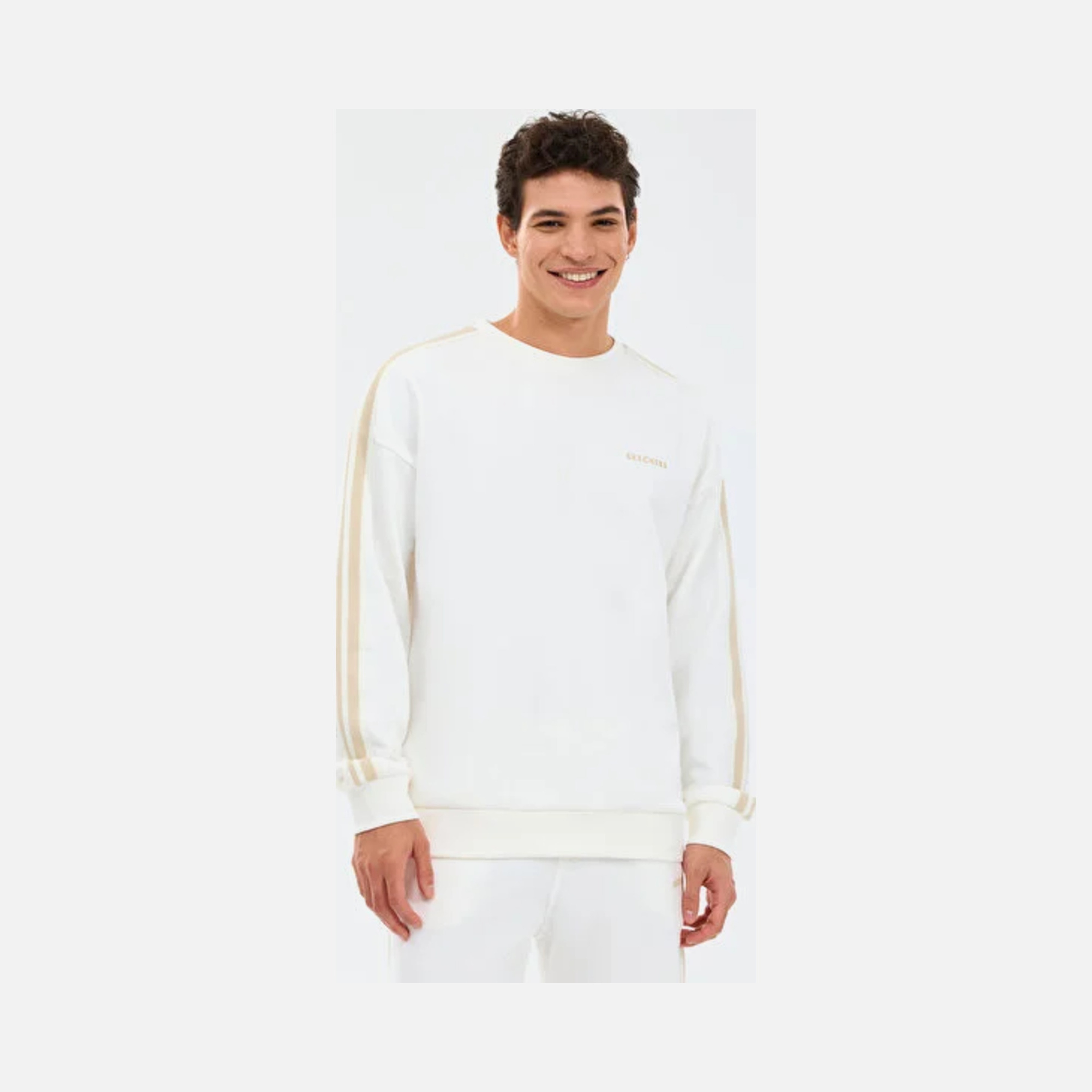 Skechers M Lw Fleece Crew Neck Erkek Sweatshirt