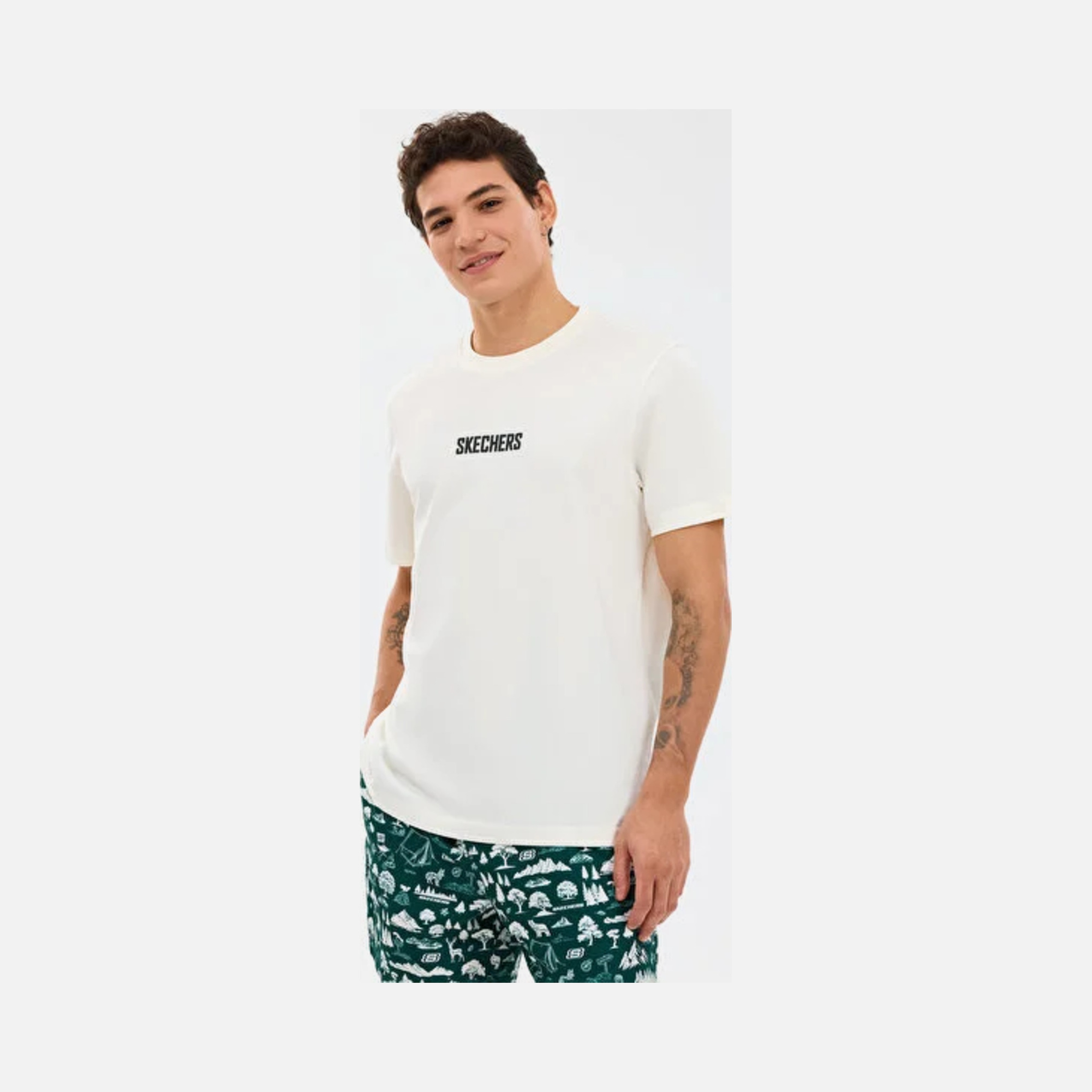 Skechers M Regular Erkek Tişört
