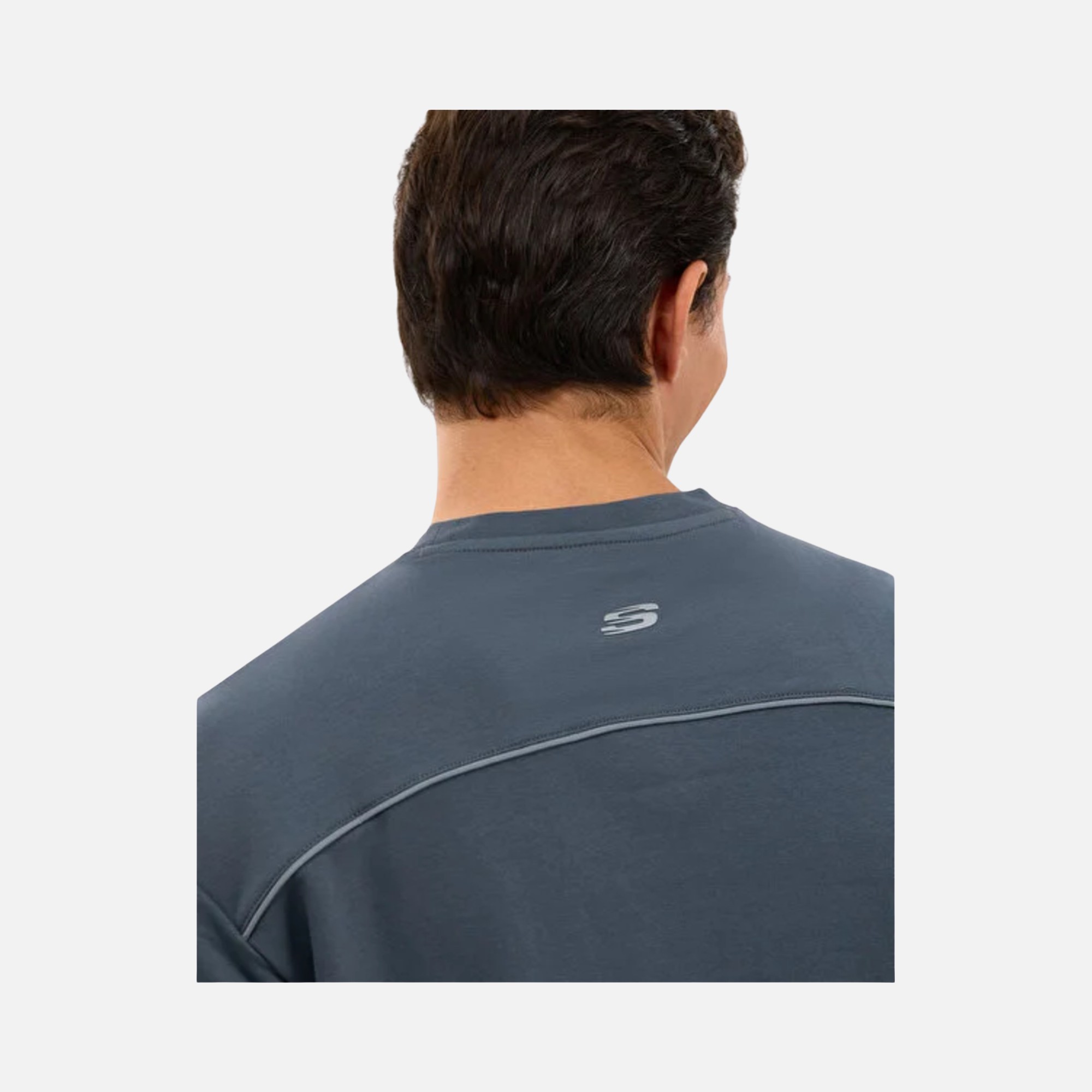 Skechers Graphic Tee Reflect Logo Oversize Erkek Tişört