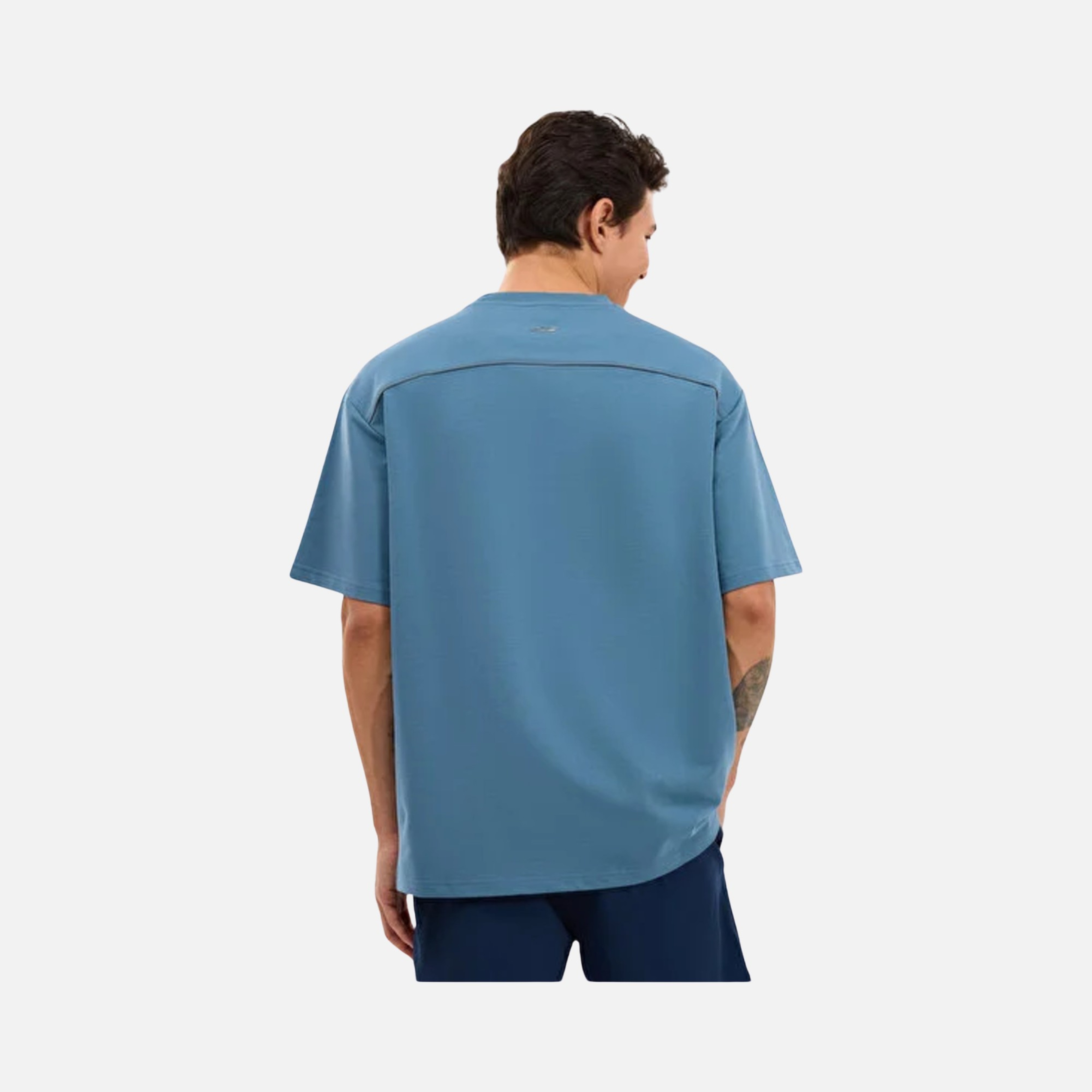 Skechers Graphic Tee Reflect Logo Oversize Erkek Tişört