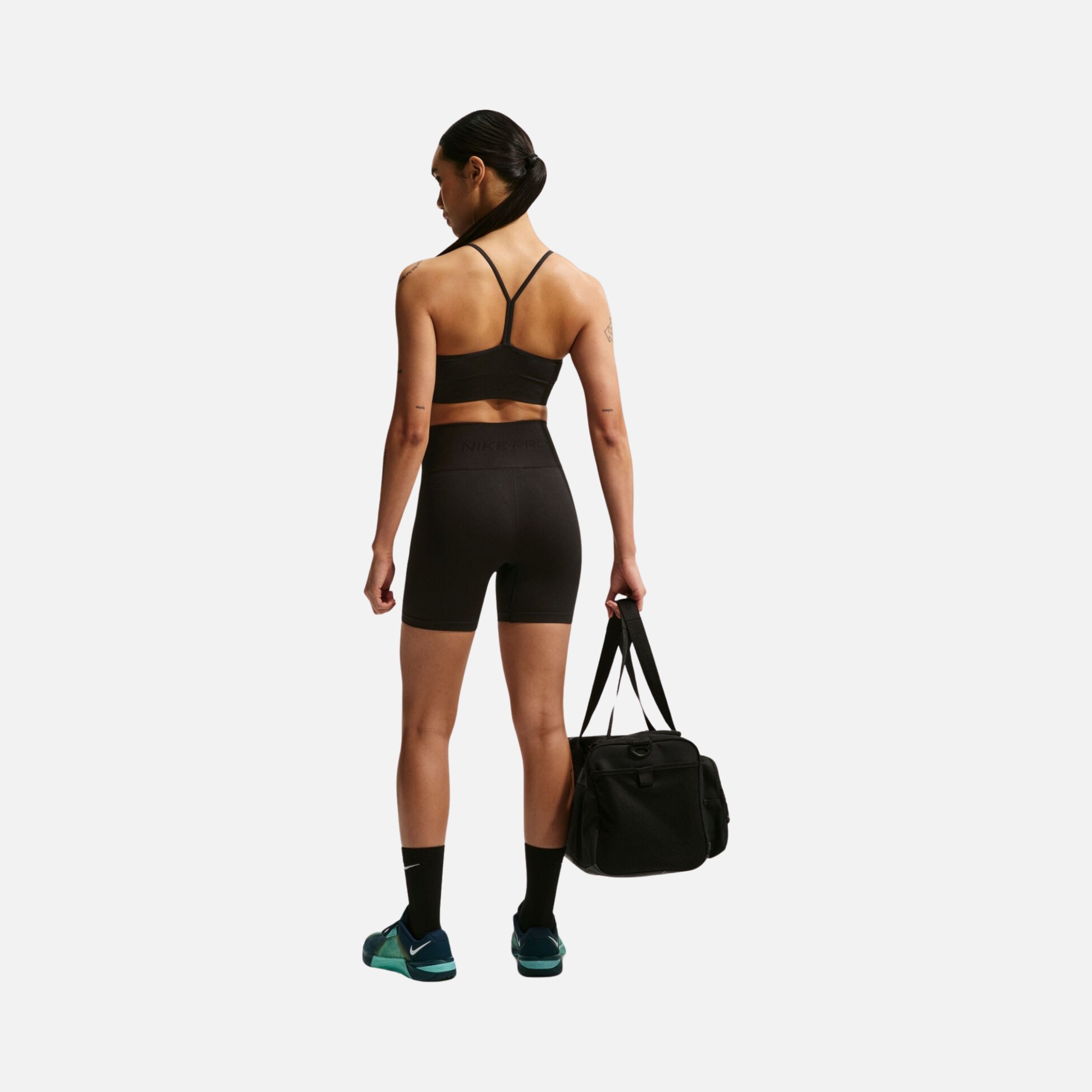 Nike Pro Dri-Fit Seamless High Rise 5 In Kadın Şort