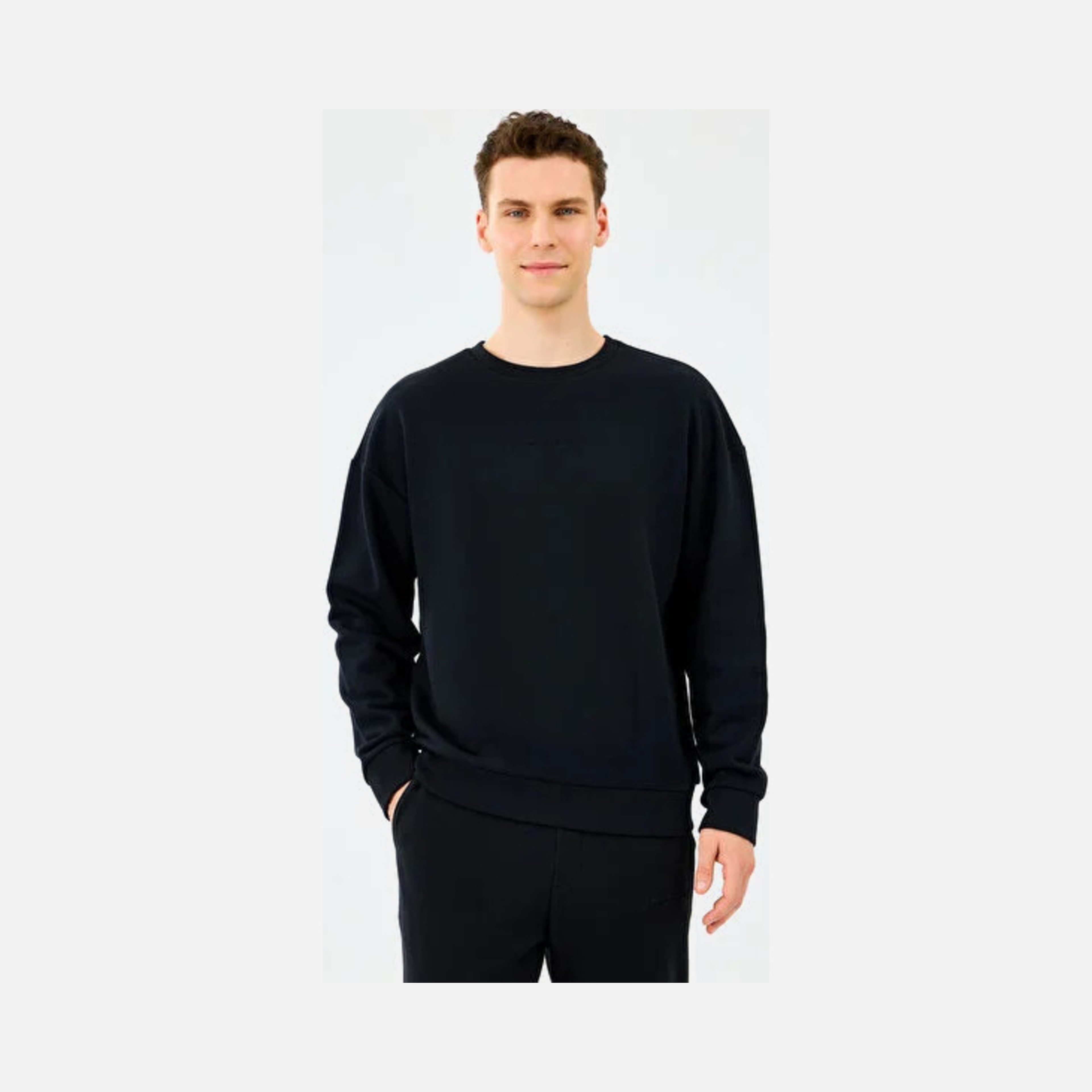 Skechers M Essential Crewneck Erkek Sweatshirt