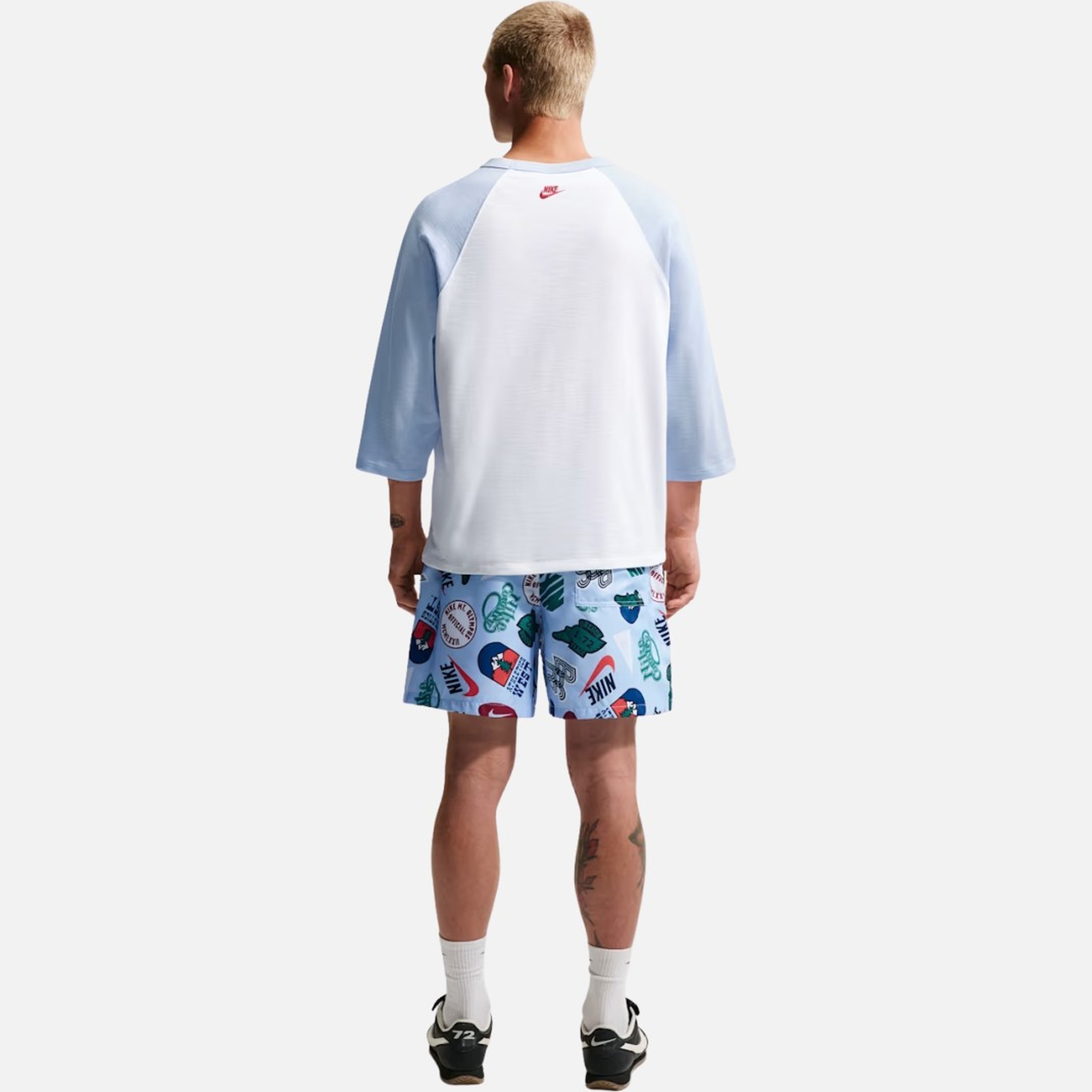 Nike Sportswear Club Woven Flow Printed Erkek Şort