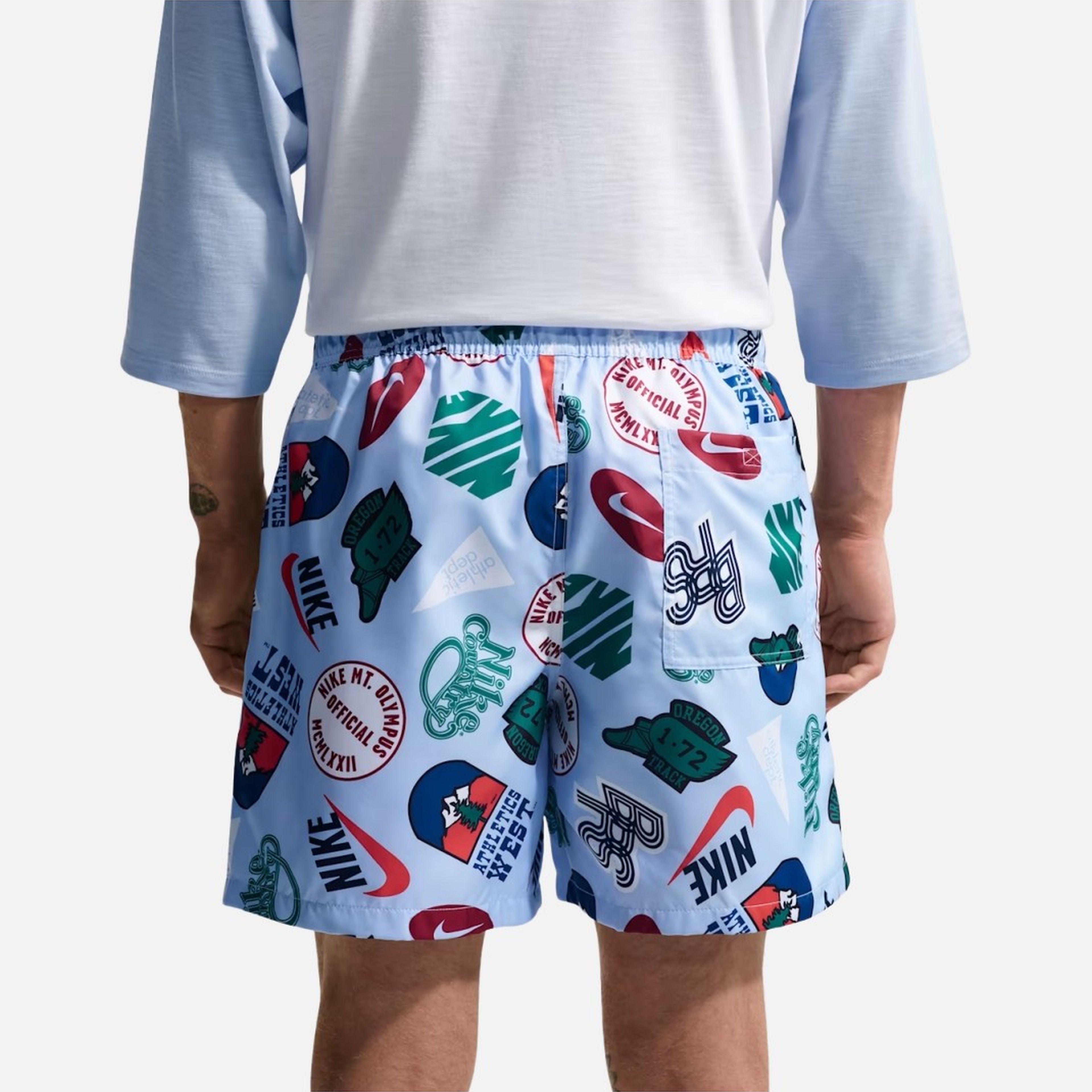 Nike Sportswear Club Woven Flow Printed Erkek Şort