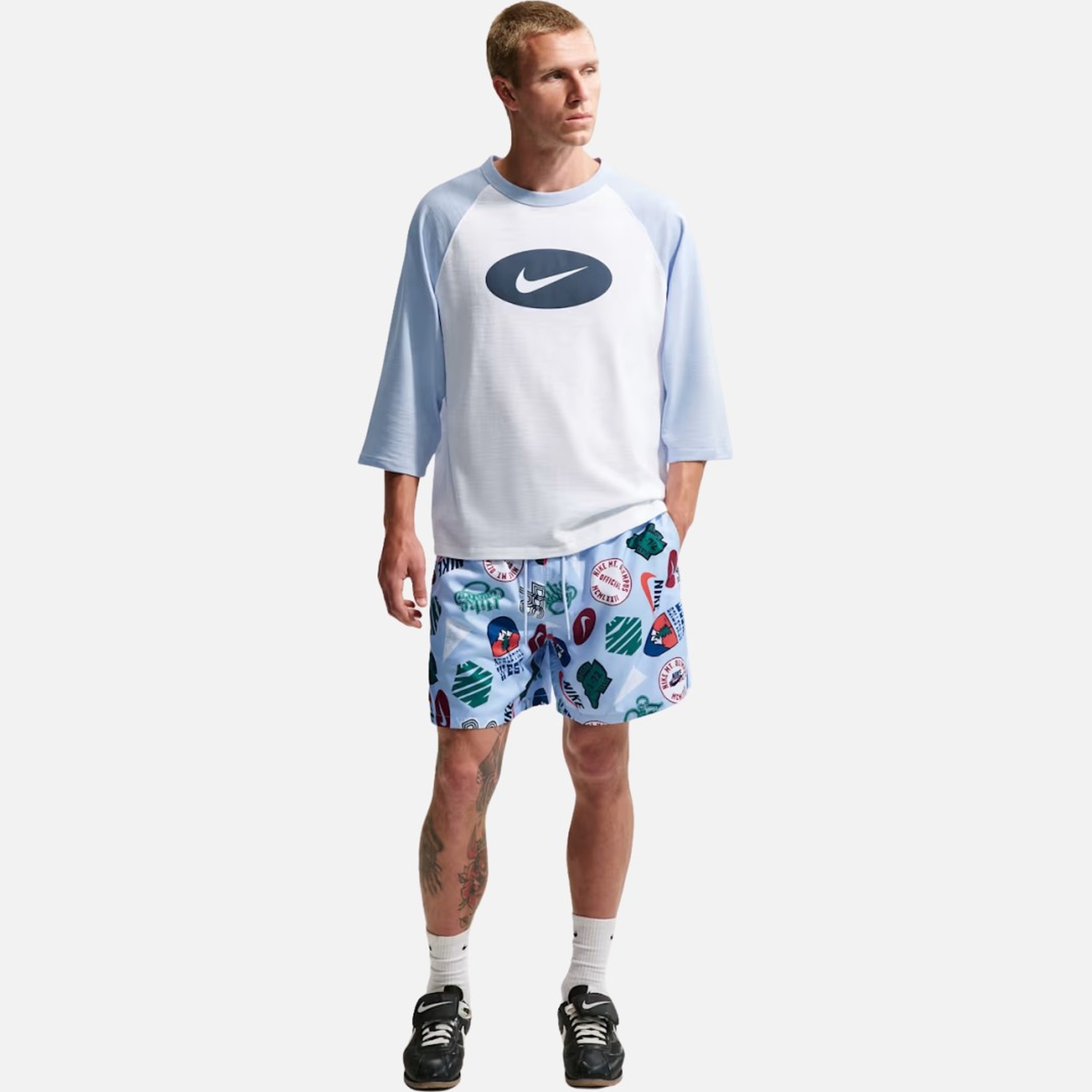 Nike Sportswear Club Woven Flow Printed Erkek Şort