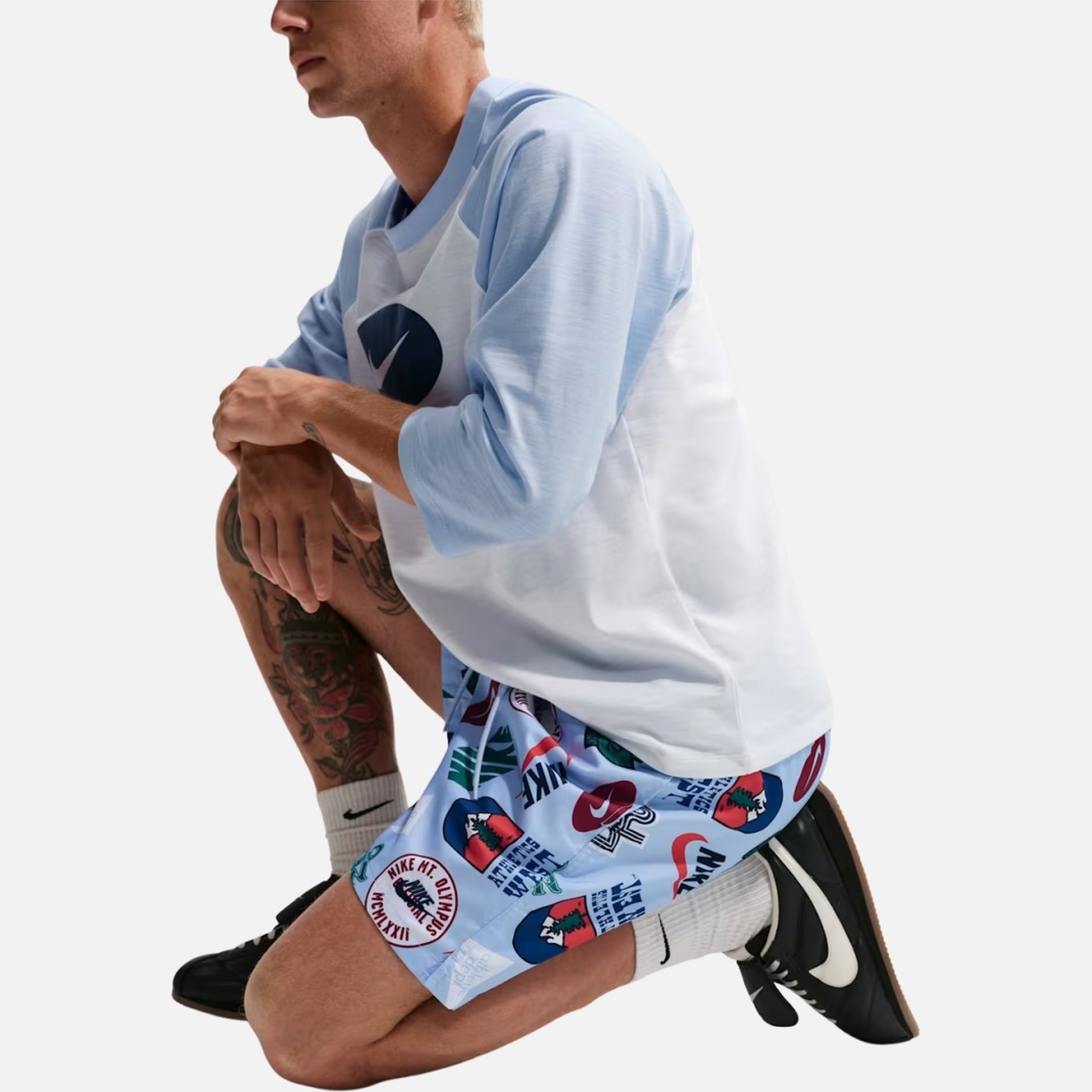 Nike Sportswear Club Woven Flow Printed Erkek Şort