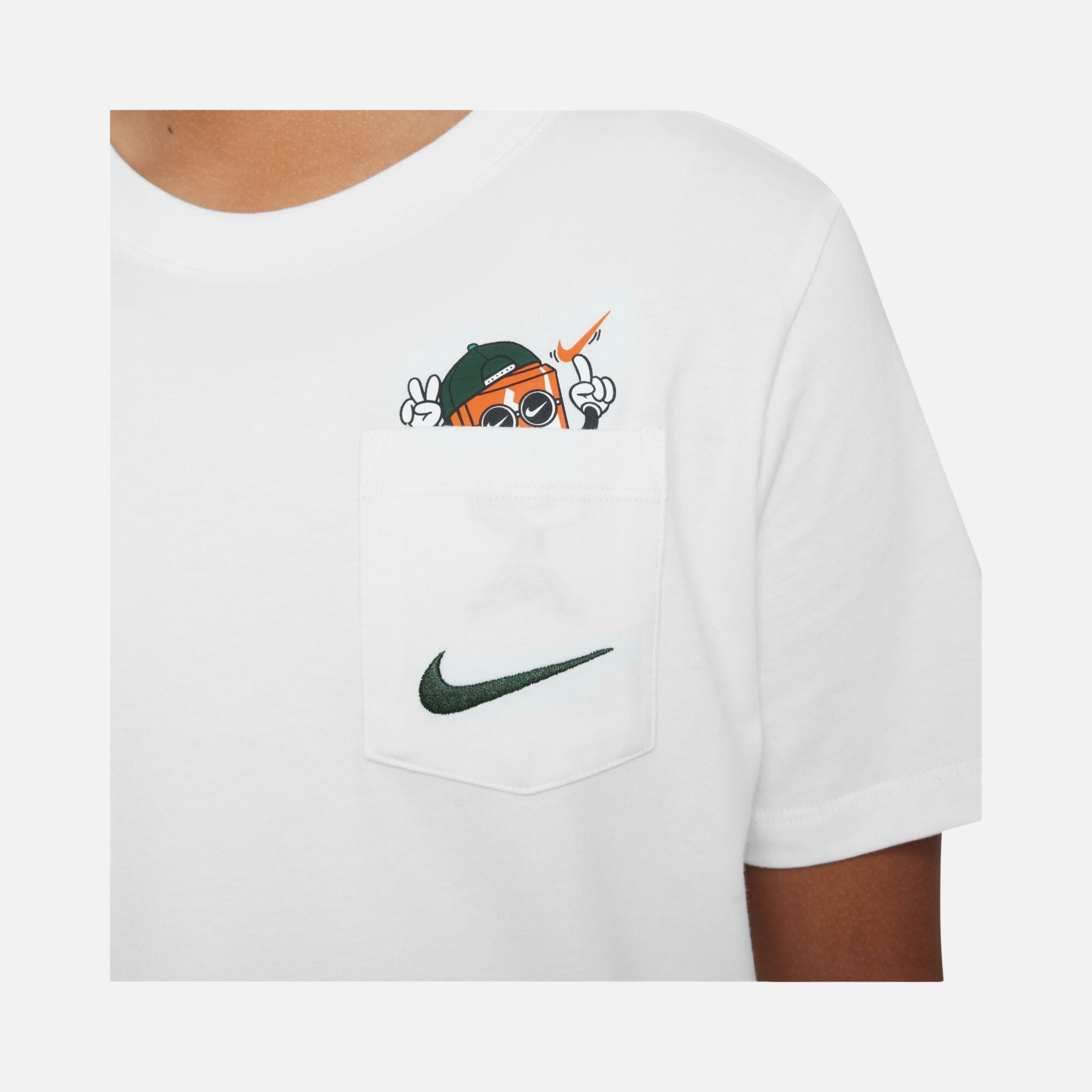 Nike K Nsw Tee Boxy Pkt Çocuk Tişört