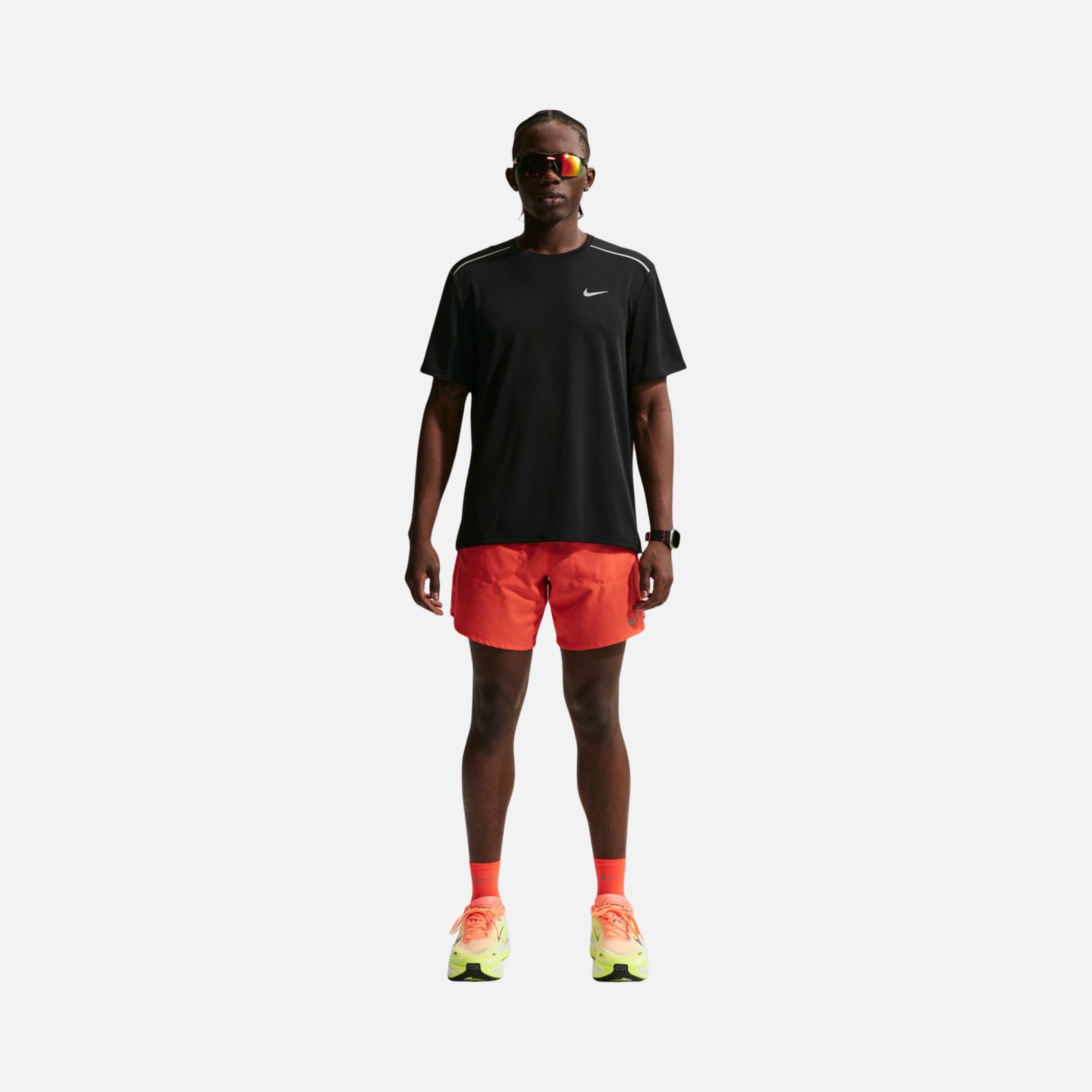 Nike Miler Dri-FIT UV-Protection Short-Sleeve Erkek Tişört
