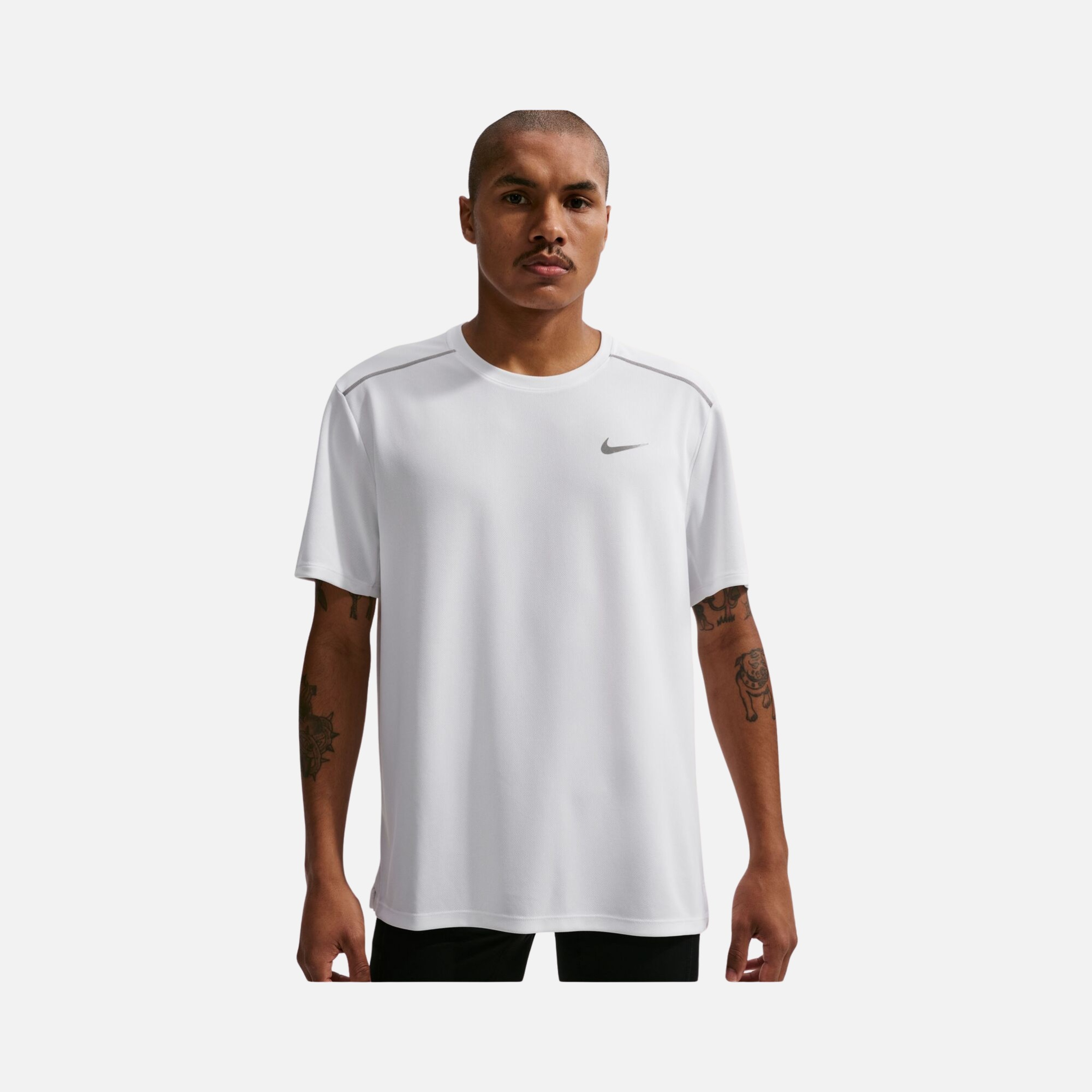 Nike Miler Dri-FIT UV-Protection Short-Sleeve Erkek Tişört