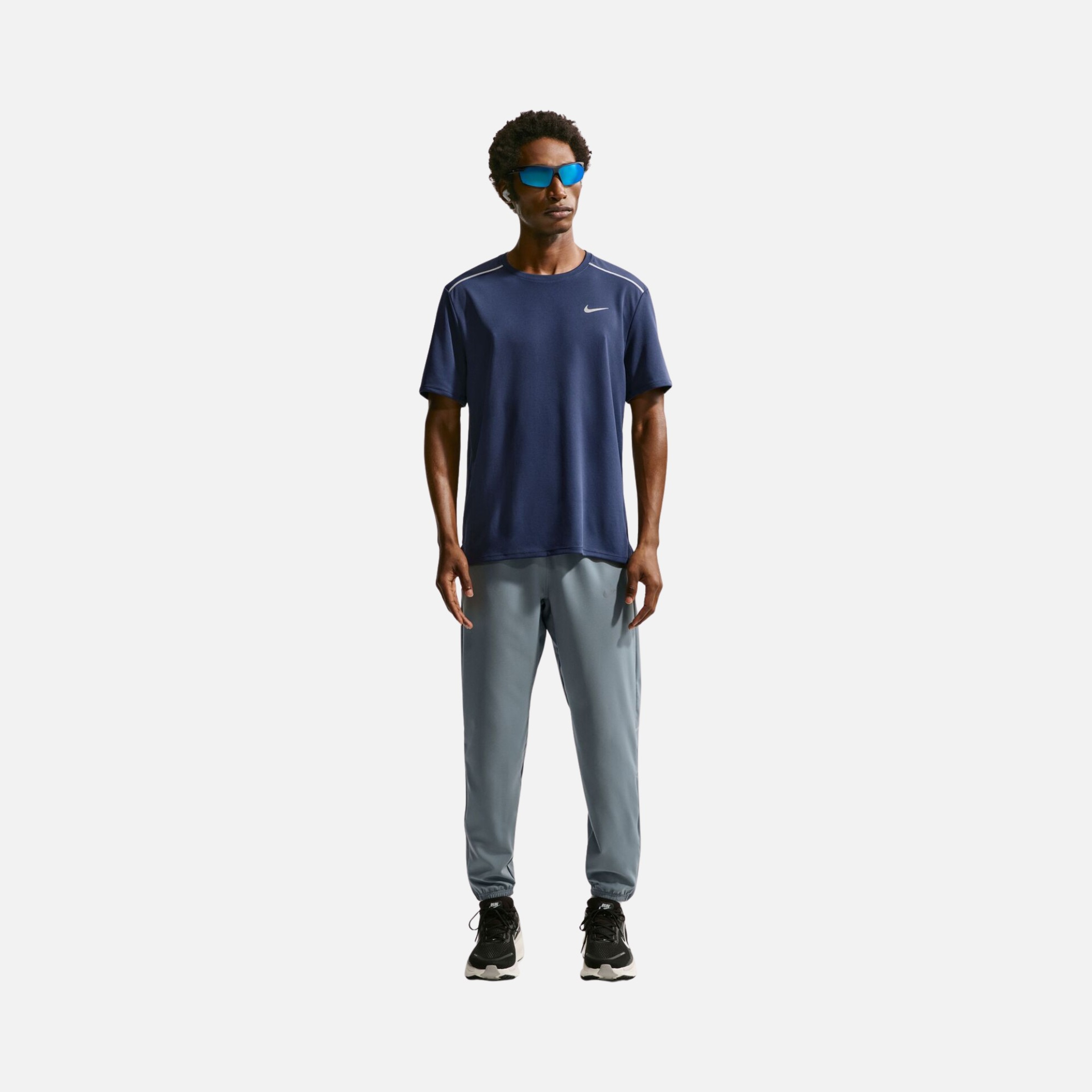Nike Miler Dri-FIT UV-Protection Short-Sleeve Erkek Tişört