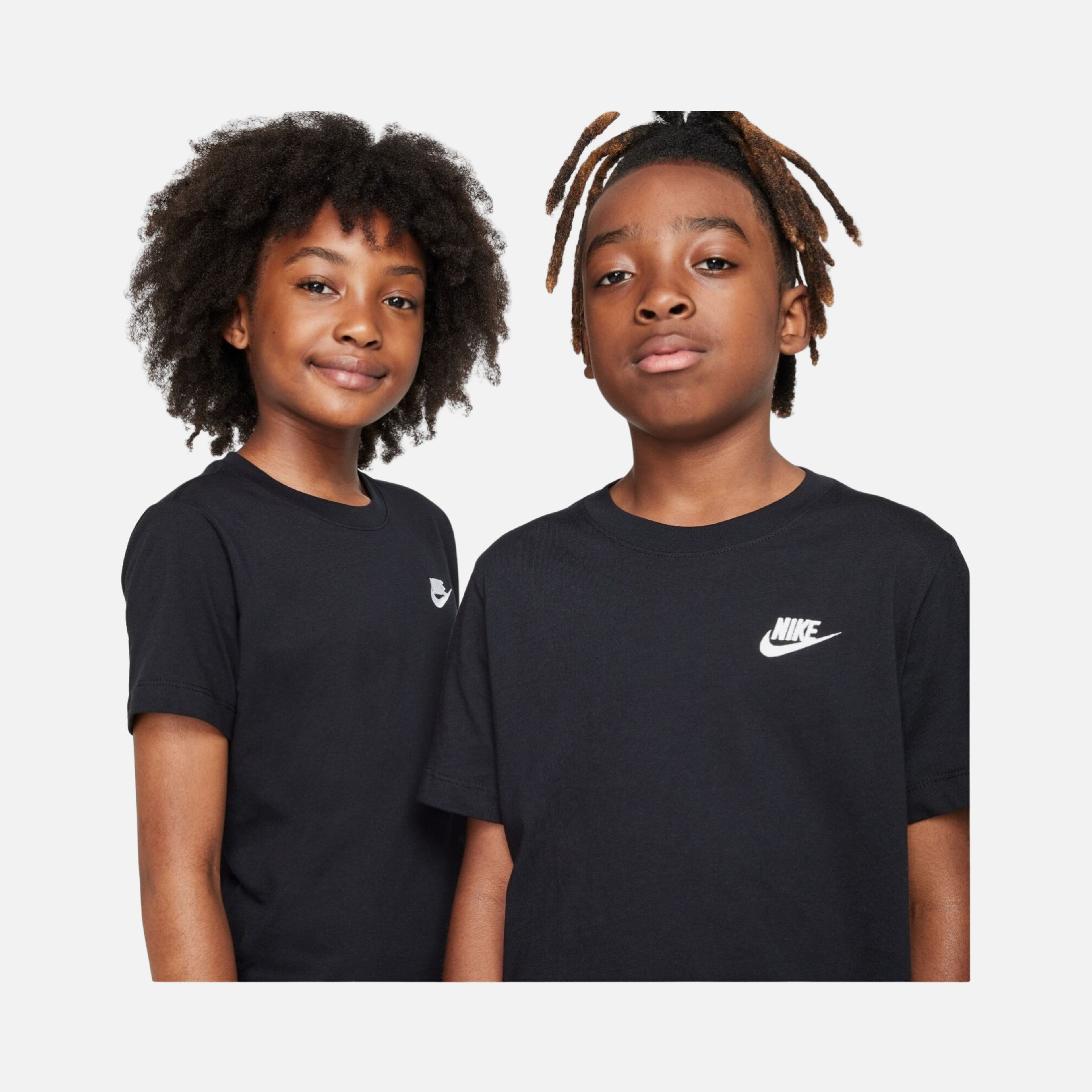 Nike Sportswear Embroidered Futura LBR Short-Sleeve Çocuk Tişört