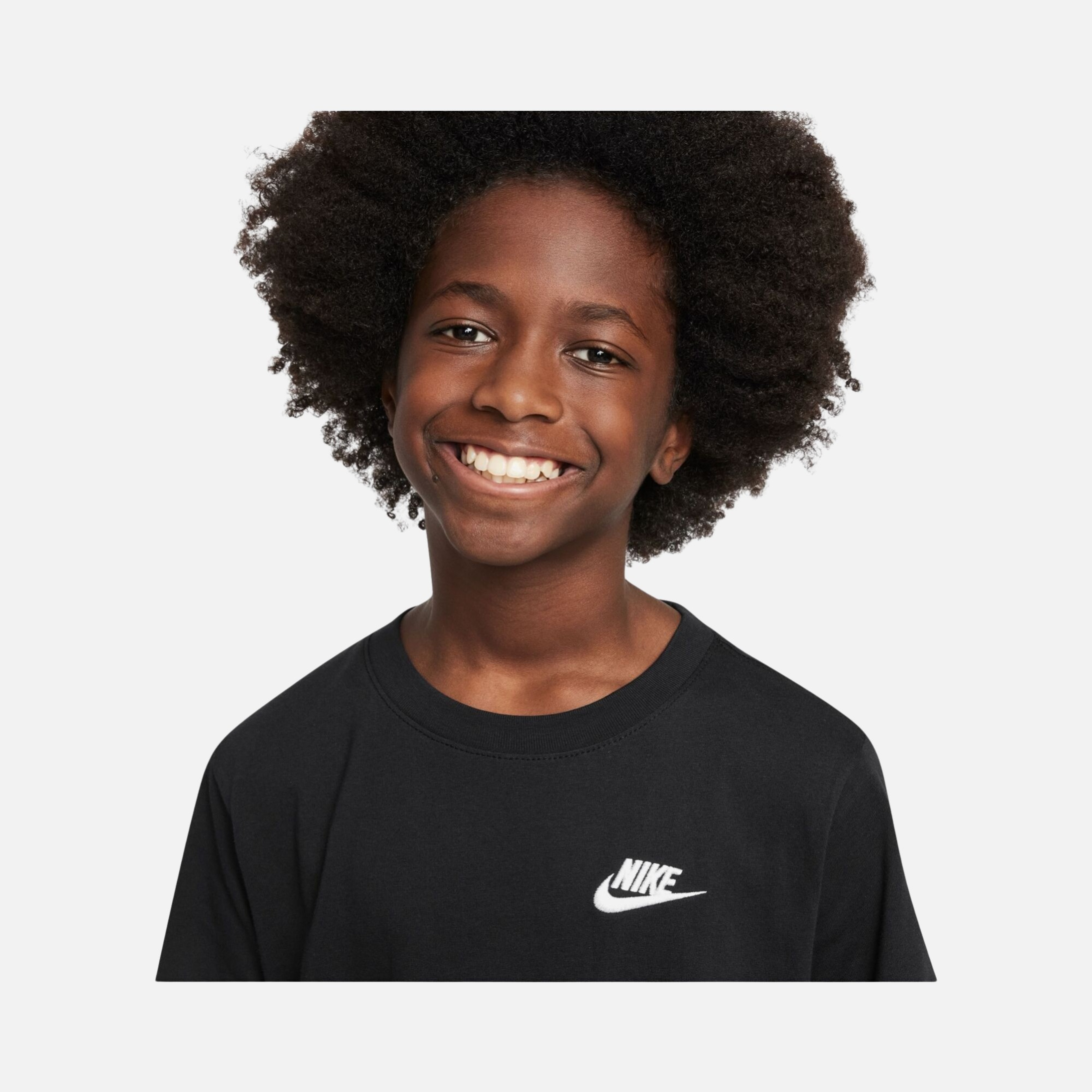 Nike Sportswear Embroidered Futura LBR Short-Sleeve Çocuk Tişört