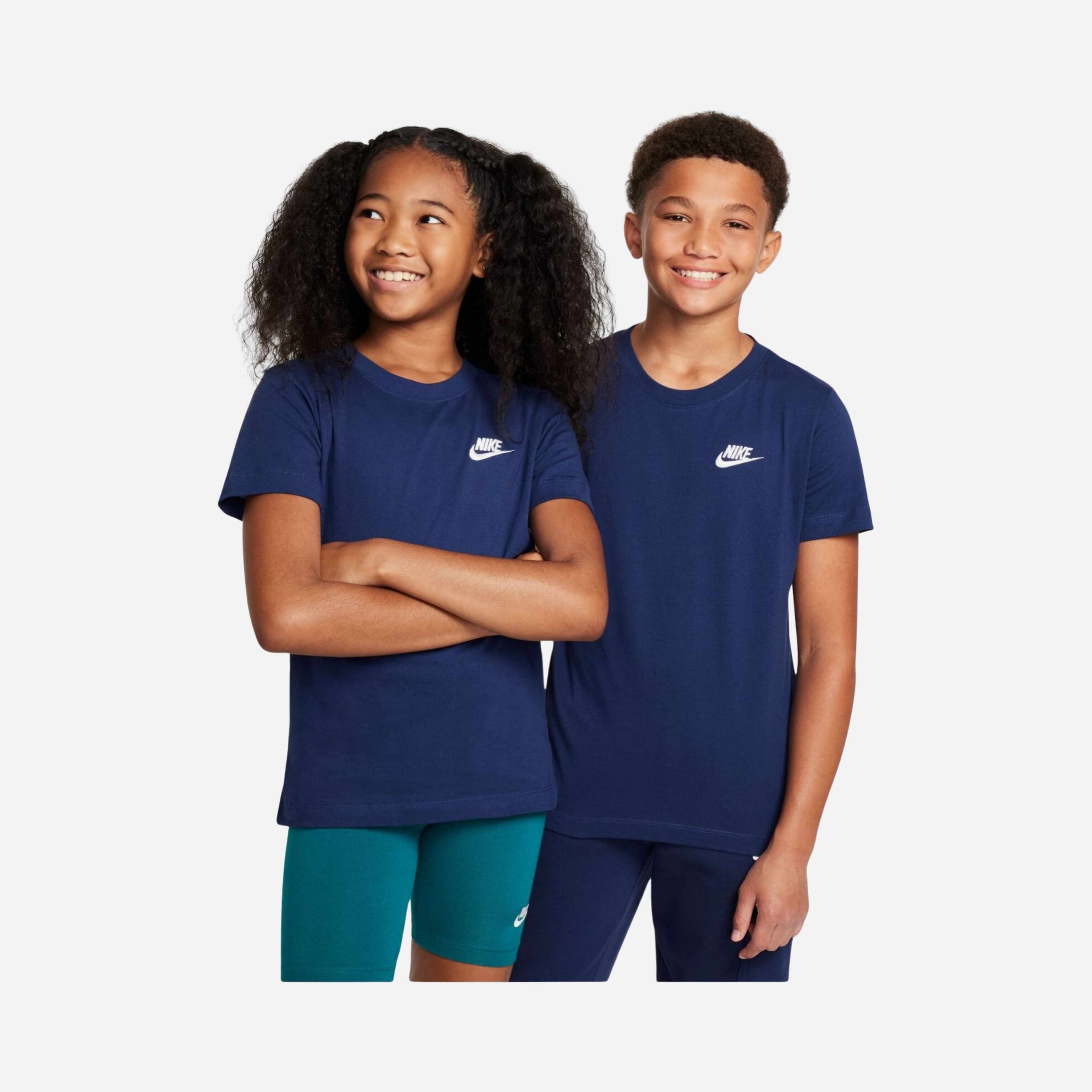 Nike Sportswear Embroidered Futura LBR Short-Sleeve Çocuk Tişört