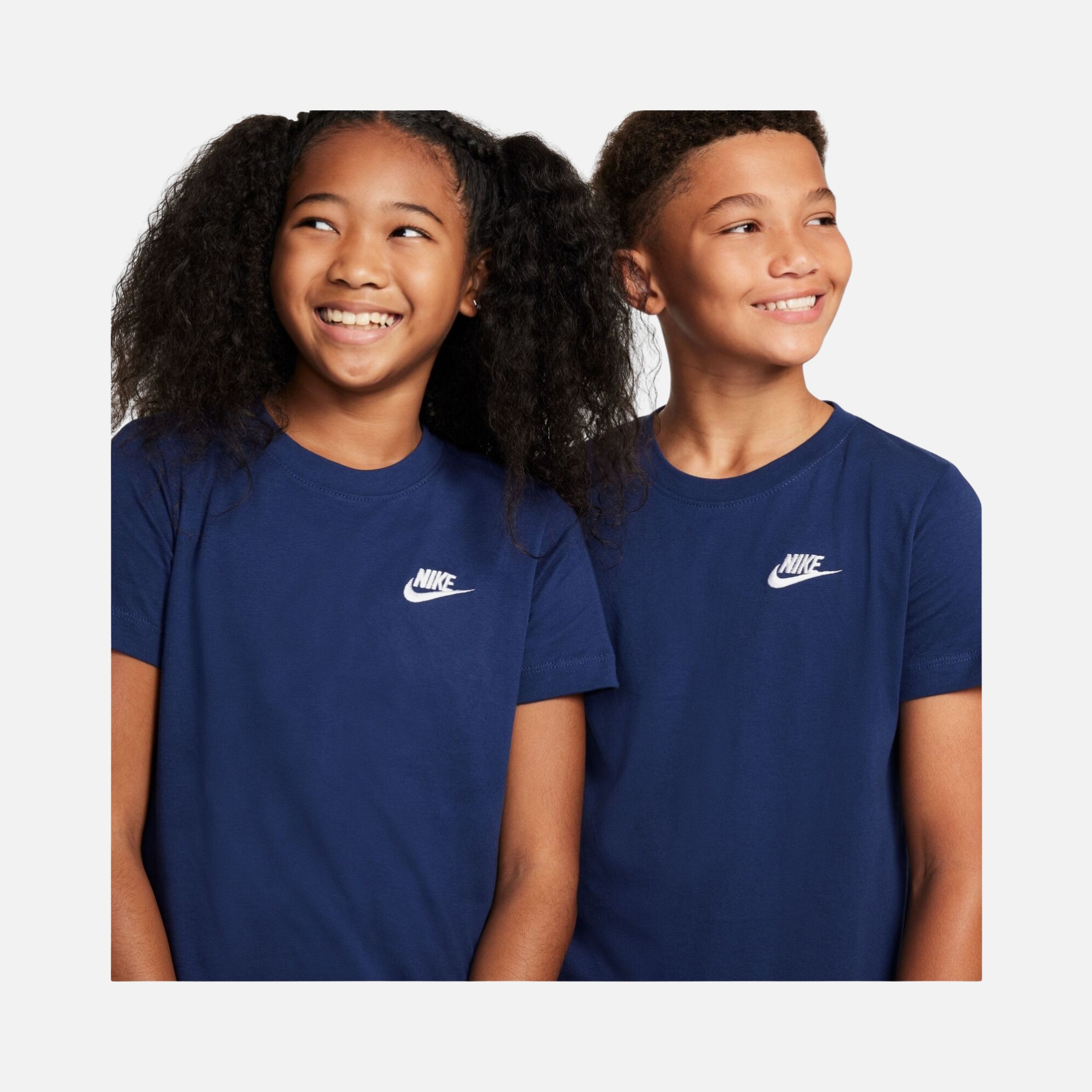 Nike Sportswear Embroidered Futura LBR Short-Sleeve Çocuk Tişört