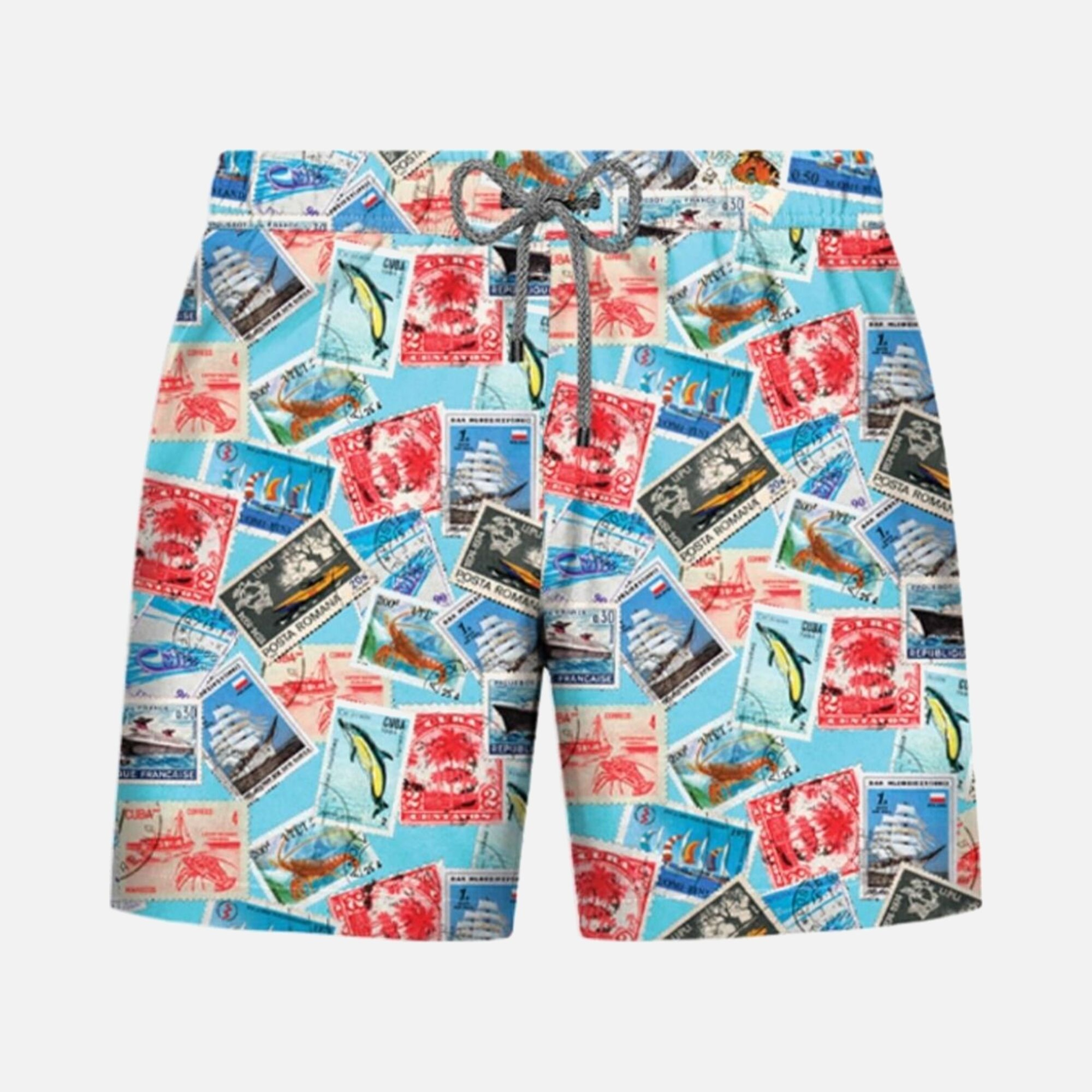 John Frank M All Over Printed Erkek Mayo