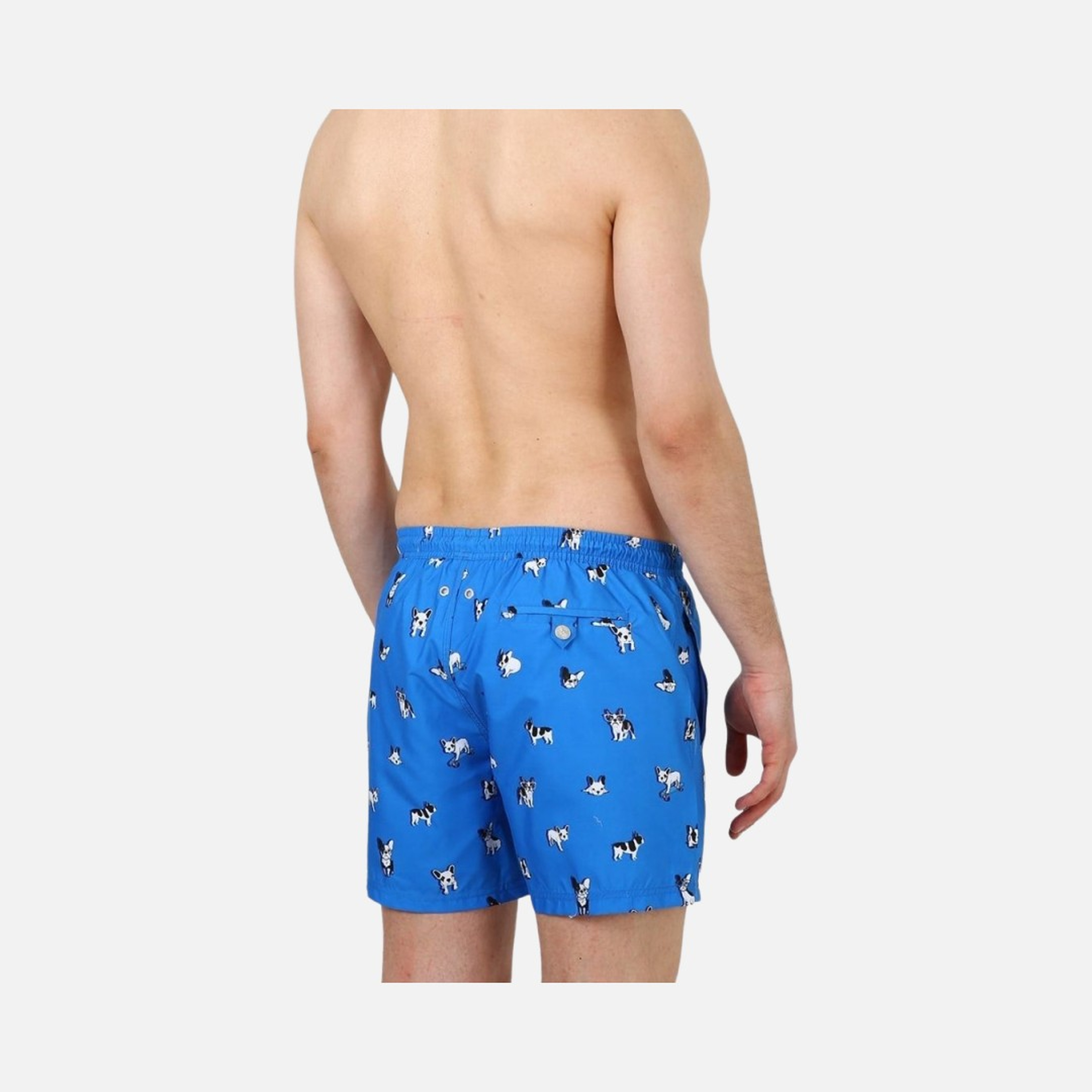 John Frank Bulldog Navy All Over Erkek Mayo