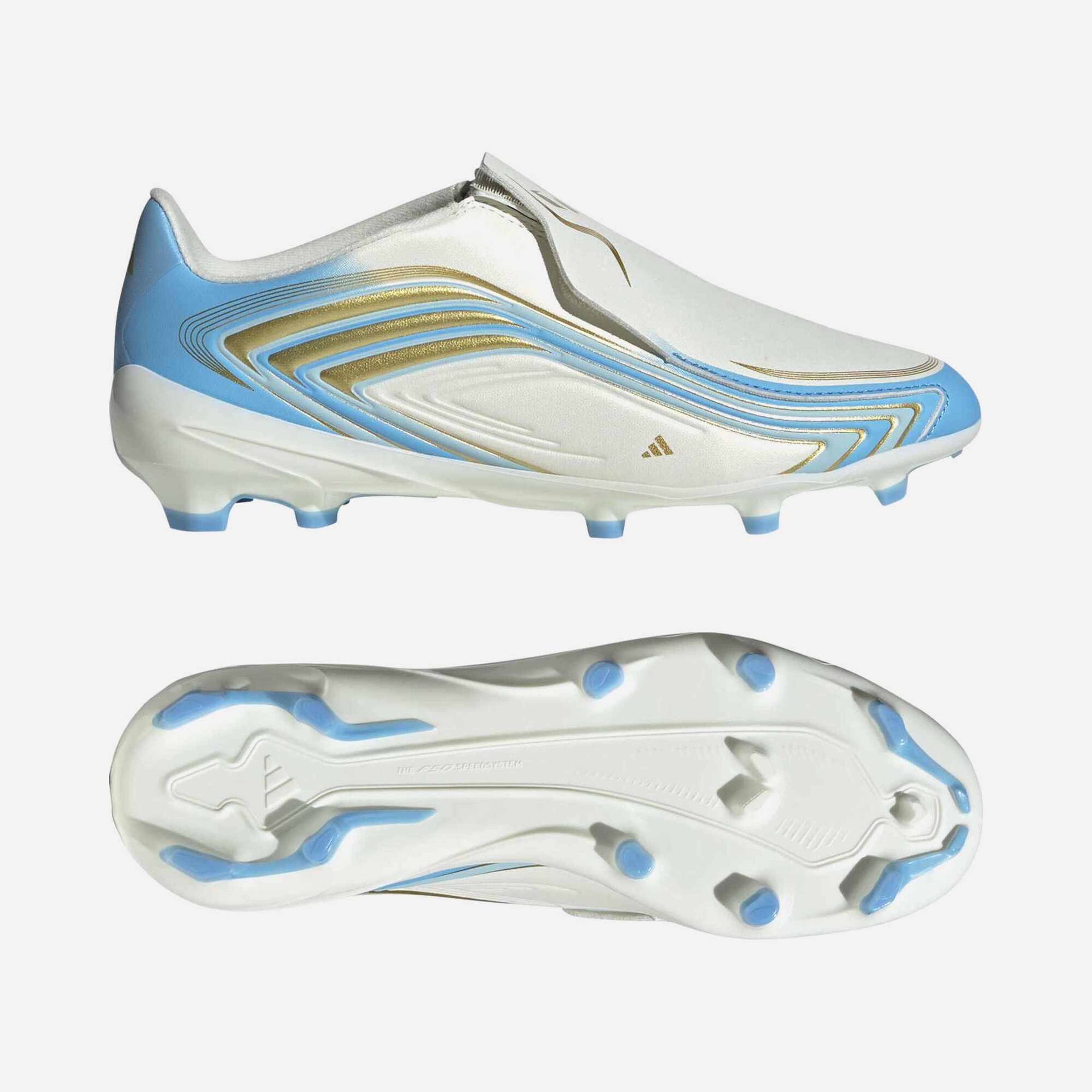 adidas F50 Messi League Laceless Firm Ground Çocuk Krampon