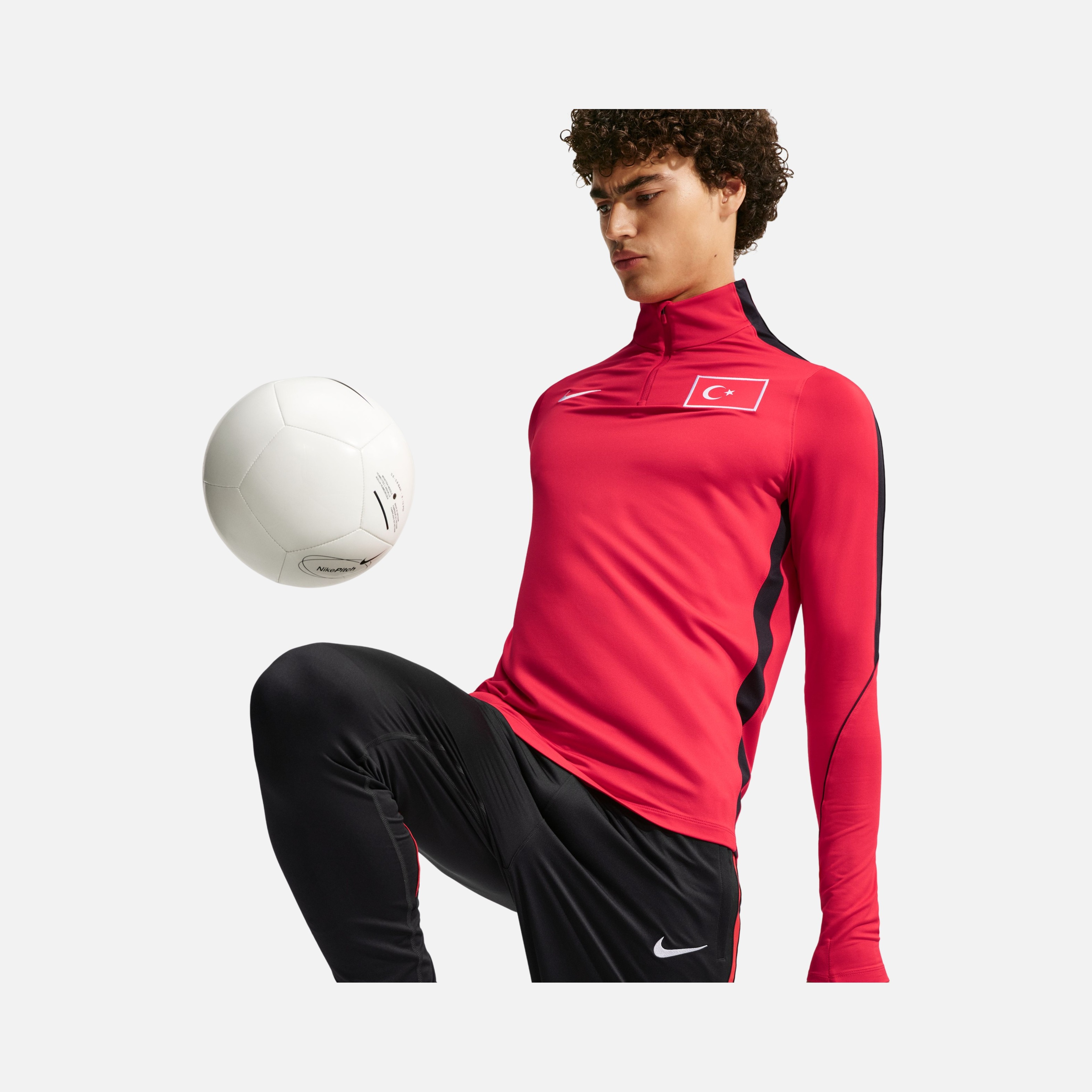 Nike Türkiye Milli Takımı 2026 Antrenman Half-zip Erkek Sweatshirt