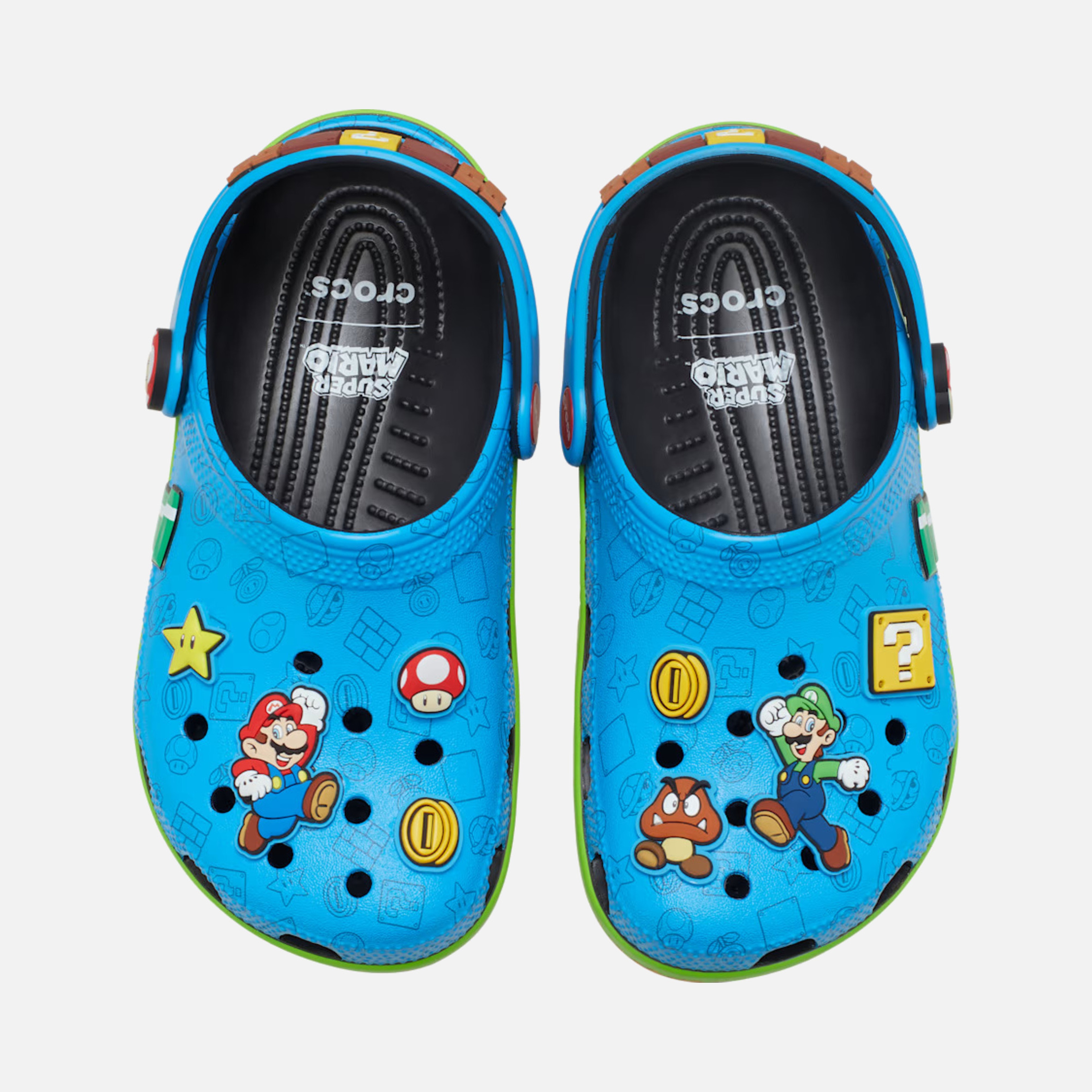 Crocs Super Mario Core Cls Clg Çocuk Terlik